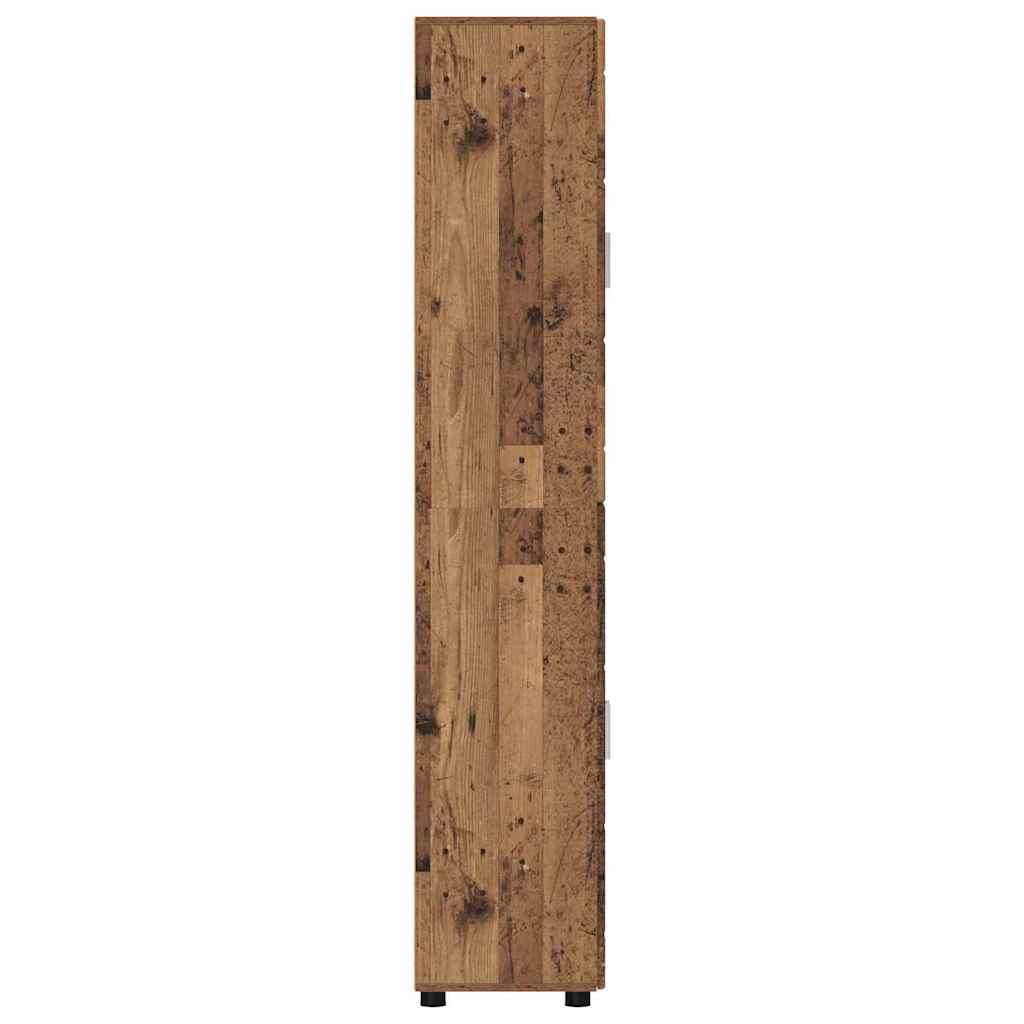 Haut Armoire FLORIN 60 x 35 x 182 cm Bois ancien - XIOS