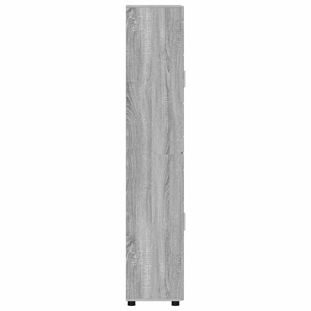 Haut Armoire FLORIN 60 x 35 x 182 cm Gris Sonoma - XIOS