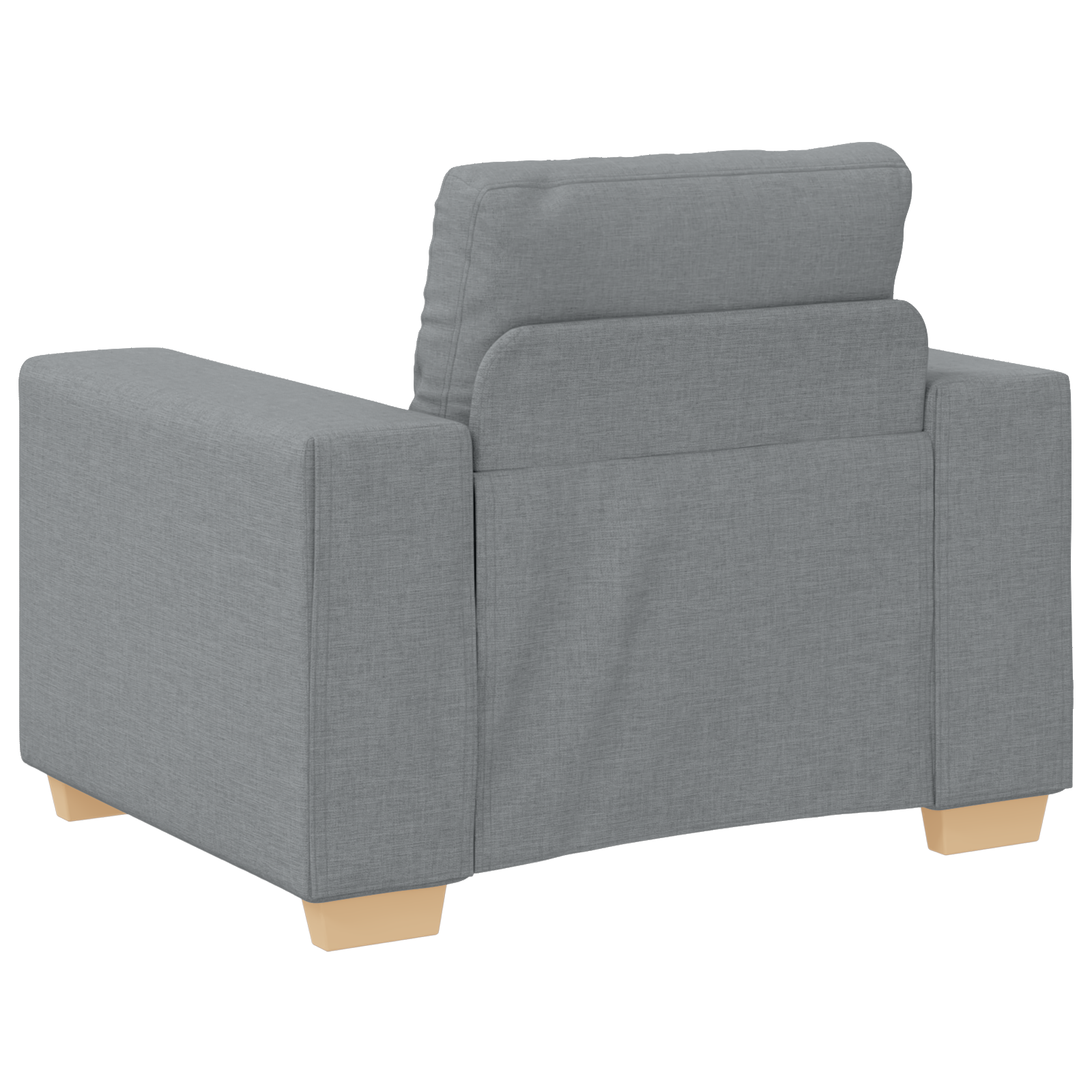 Ensemble de Canapés avec coussin avec oreiller 3 pcs Gris tissu - XIOS