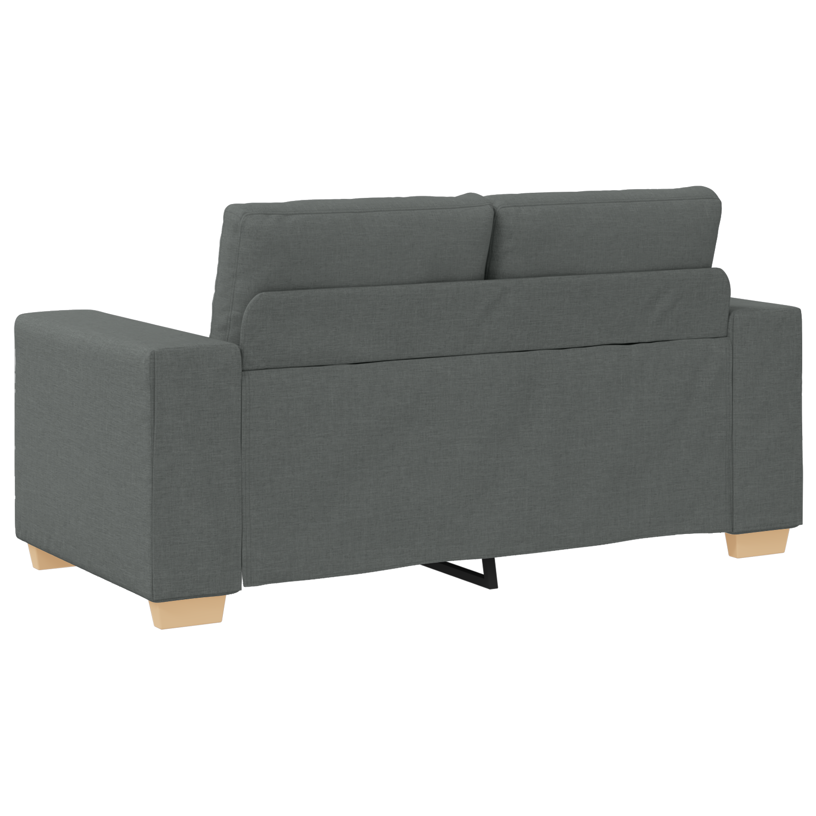 Ensemble de Canapés avec coussin avec oreiller 3 pcs Gris tissu - XIOS