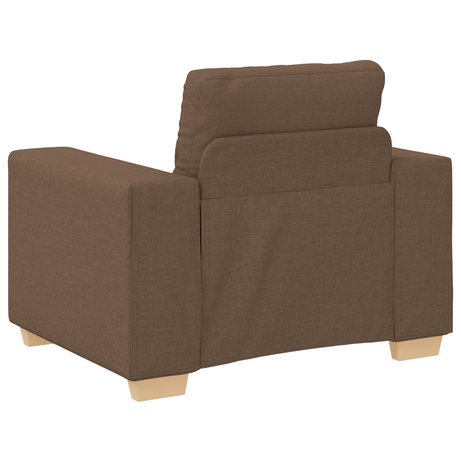 Ensemble de Canapés avec coussin avec oreiller Marron tissu - XIOS