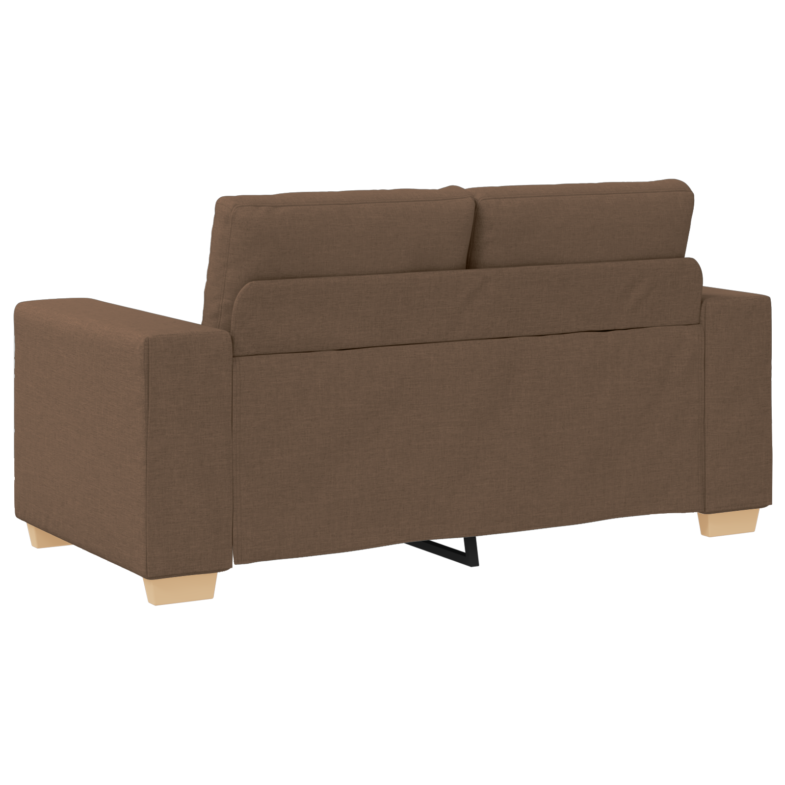 Ensemble de Canapés avec coussin avec oreiller Marron tissu - XIOS
