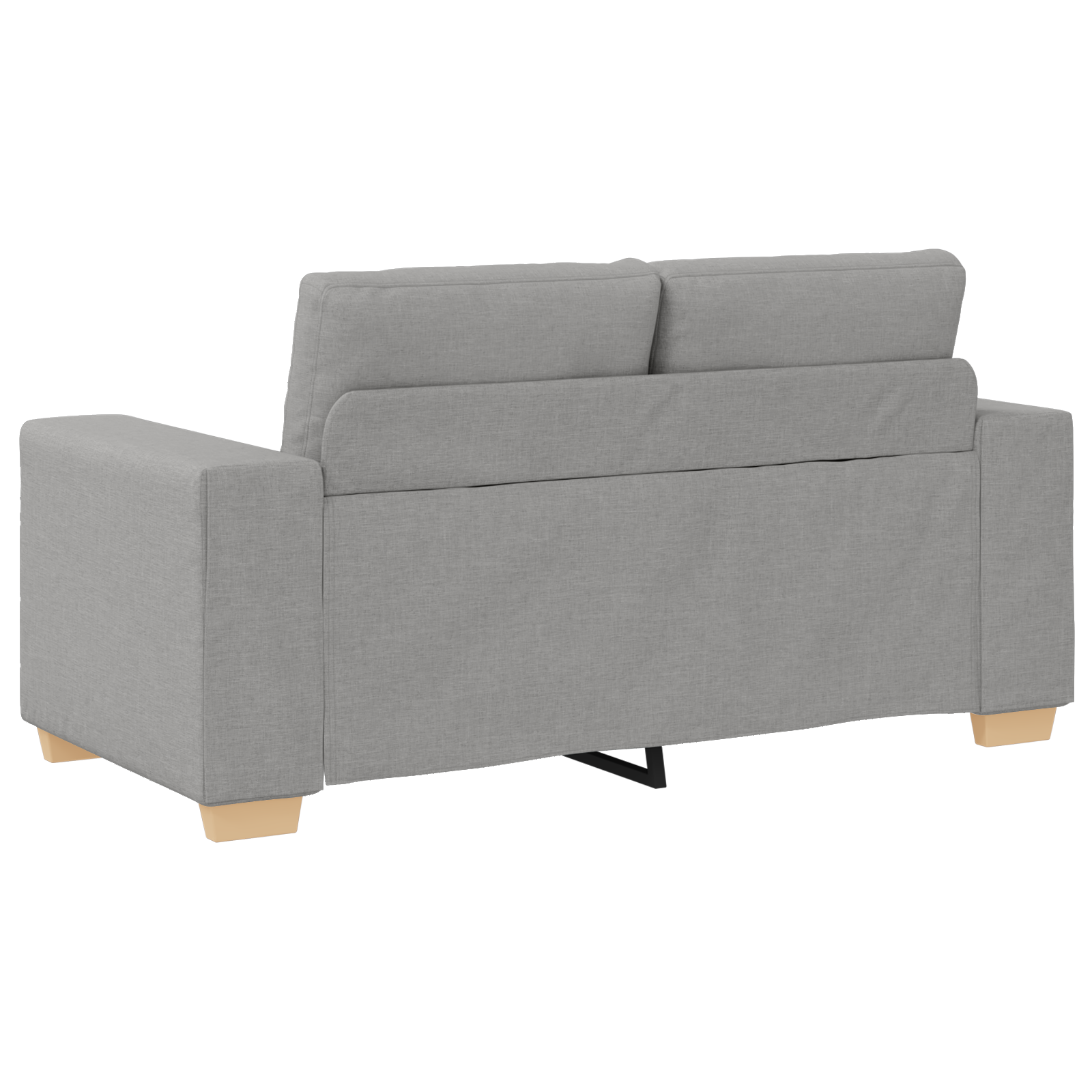 Ensemble de Canapés avec coussin avec oreiller Gris tissu - XIOS