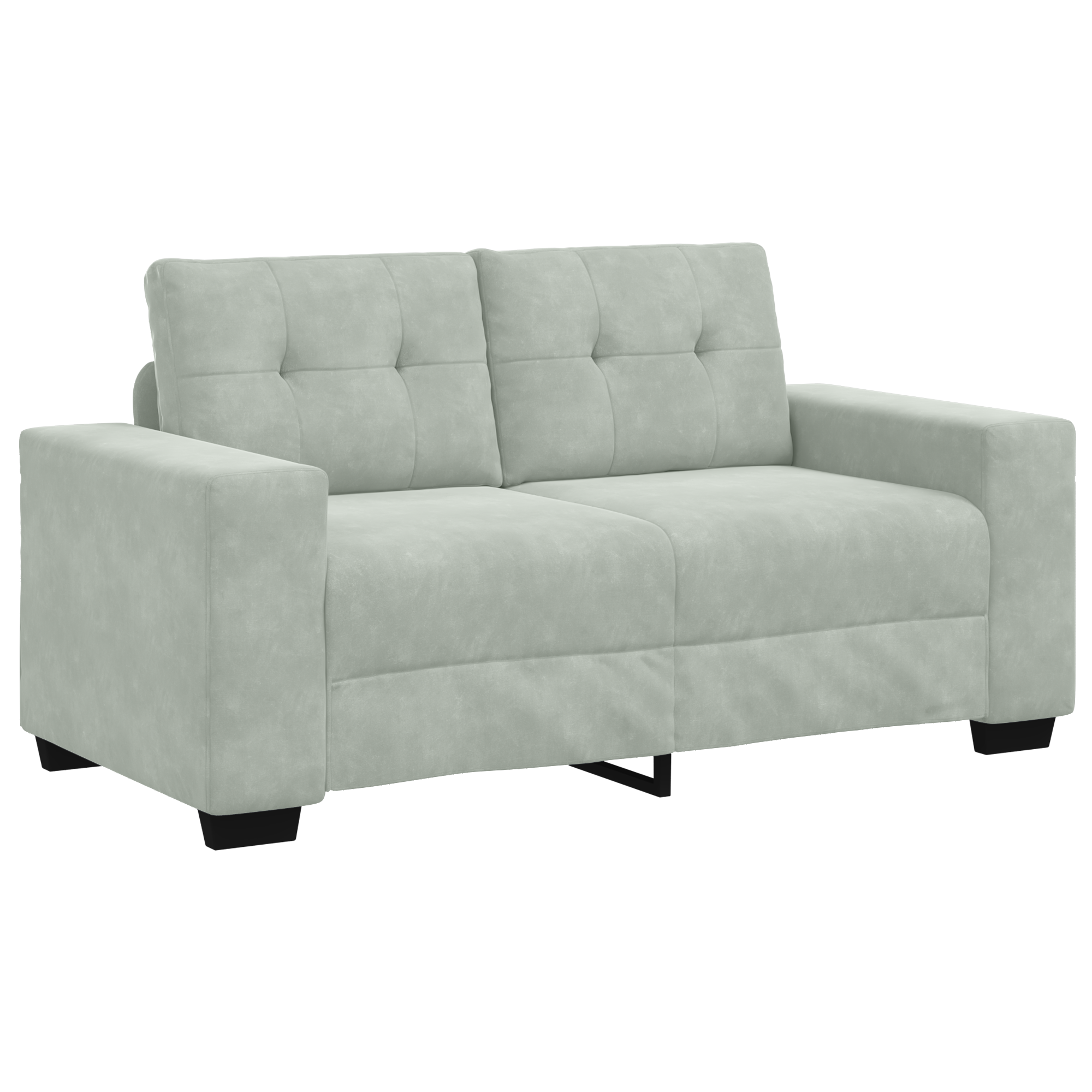 Ensemble de Canapés 3 pcs Gris 221 x 78 x 80 cm Velours - XIOS