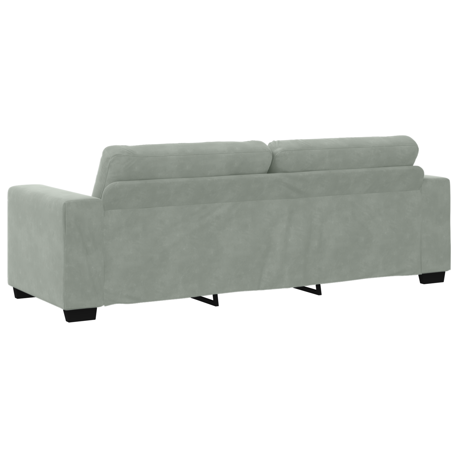 Ensemble de Canapés 3 pcs Gris 221 x 78 x 80 cm Velours - XIOS