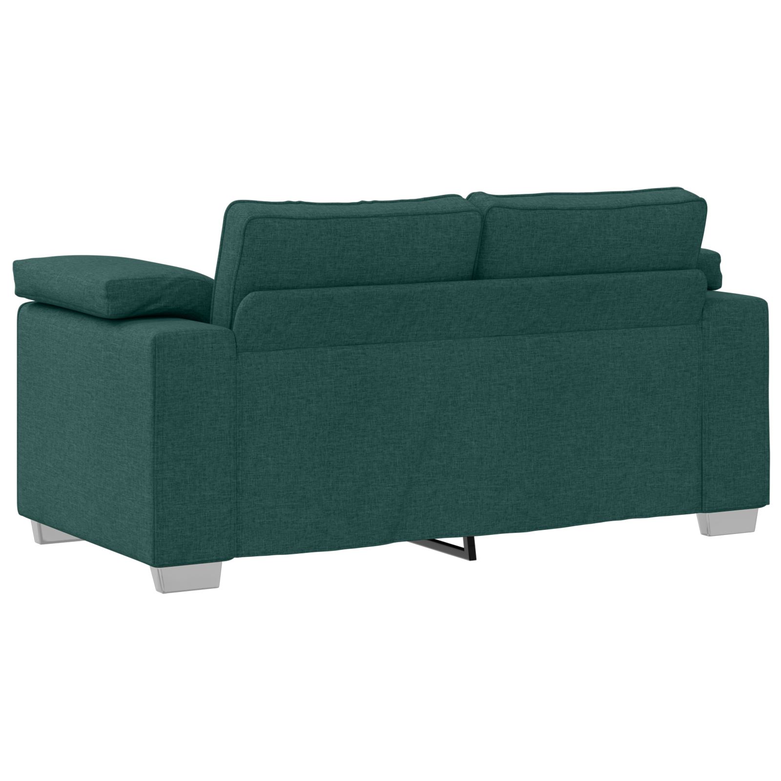 Ensemble de Canapés 2 pcs Vert foncé 219 x 77 x 82 cm tissu - XIOS