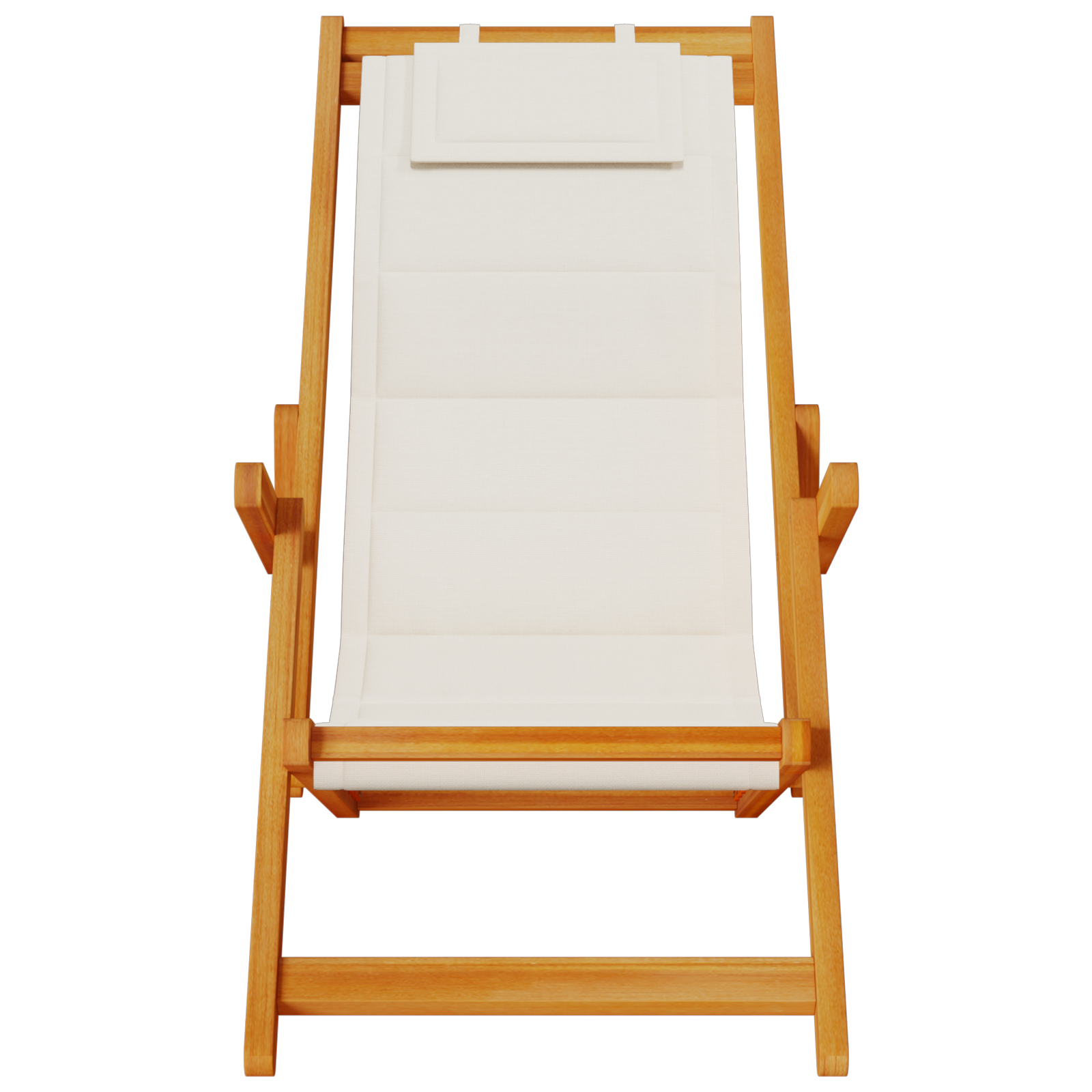 Chaises de plage pliantes vidaXL 2 pcs Gris clair Bois d'acacia massif et Textilène Chaises de jardin vidaXL