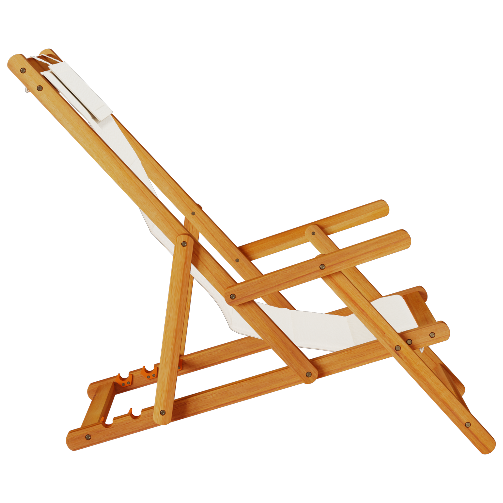 Chaises de plage pliantes vidaXL 2 pcs Gris clair Bois d'acacia massif et Textilène Chaises de jardin vidaXL