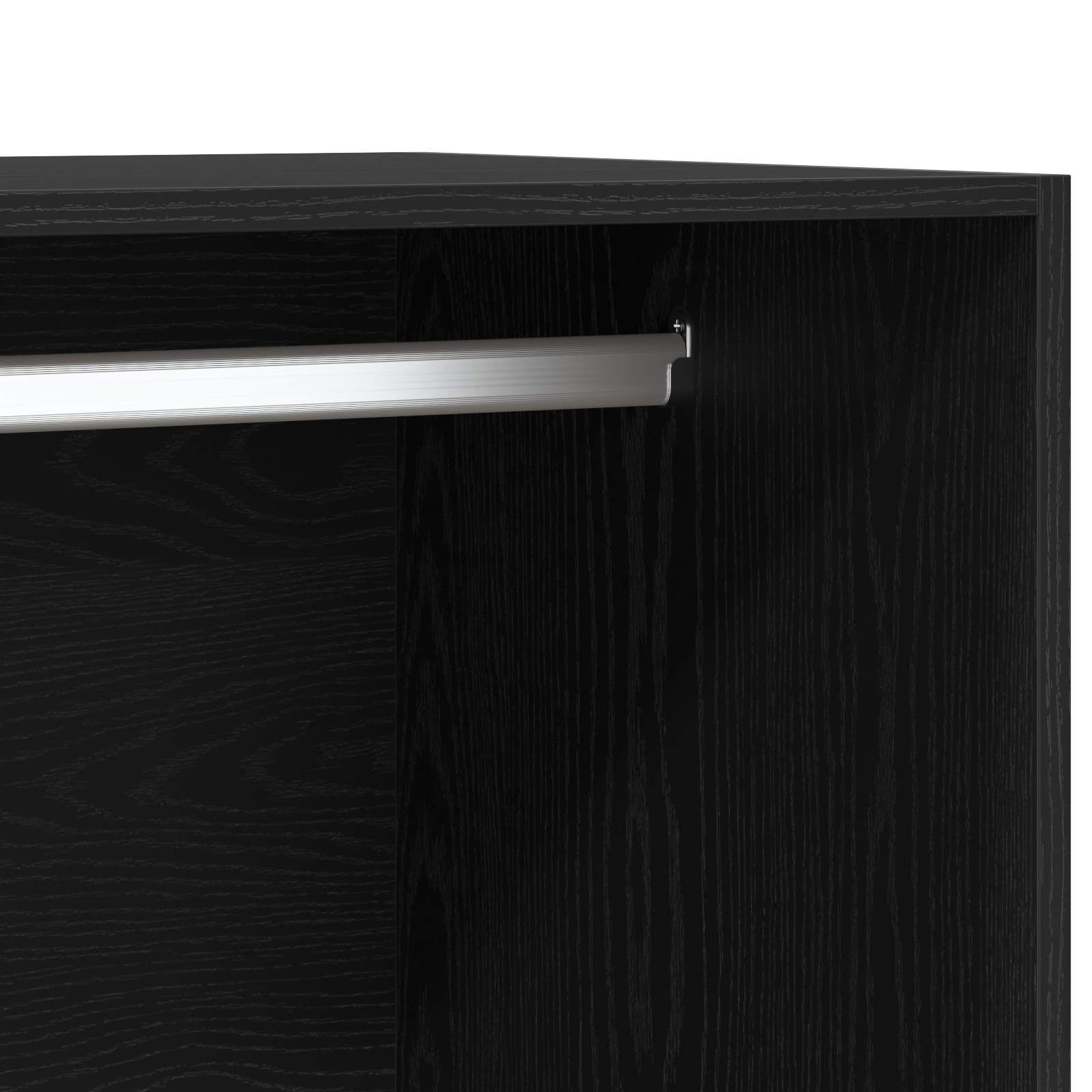 Armoire - Chêne noir, 50 x 50 x 200 cm, Fabriquée en bois