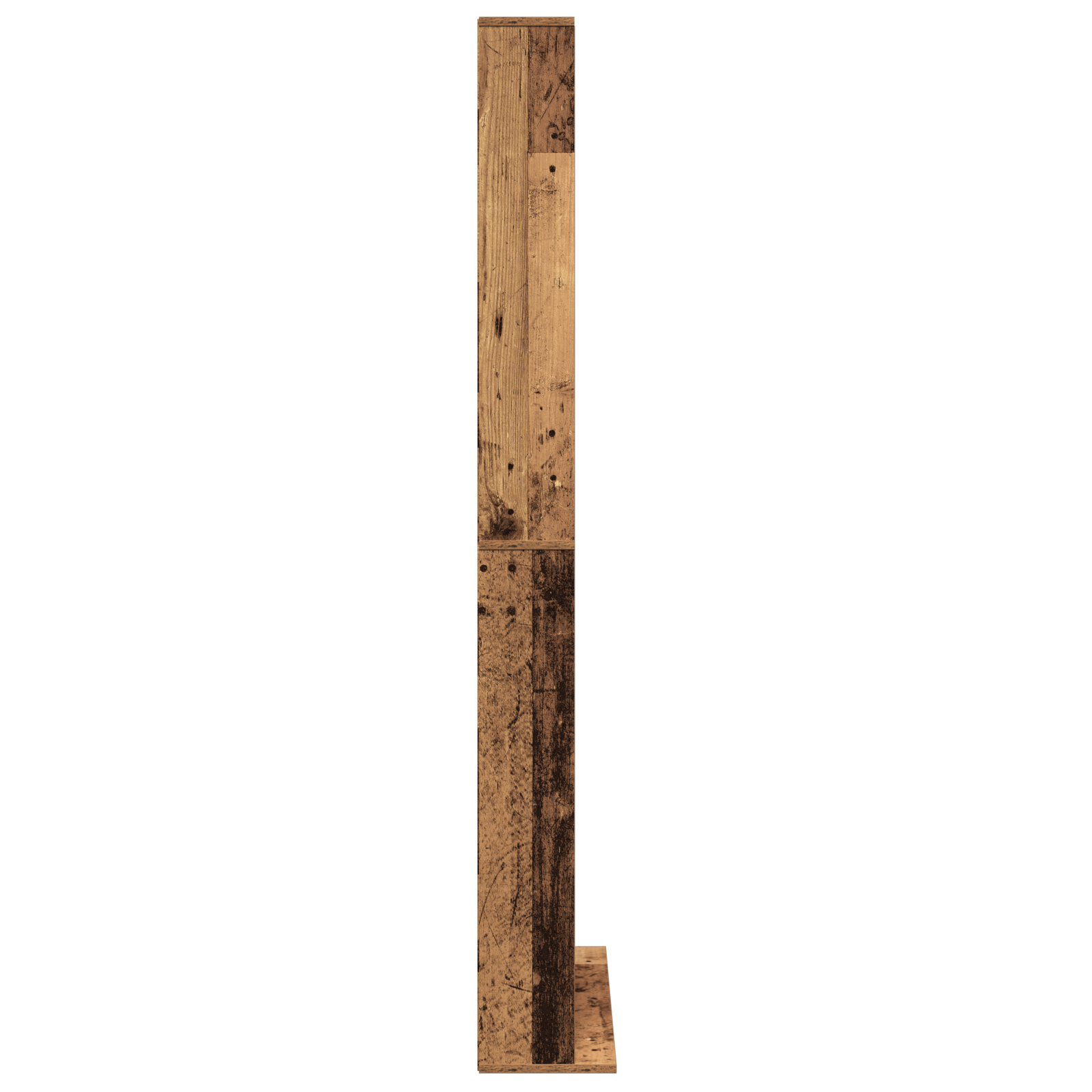 Meuble CD - Bois Vieux - 101x23x177.5 cm - Bois reconstitué XIOS