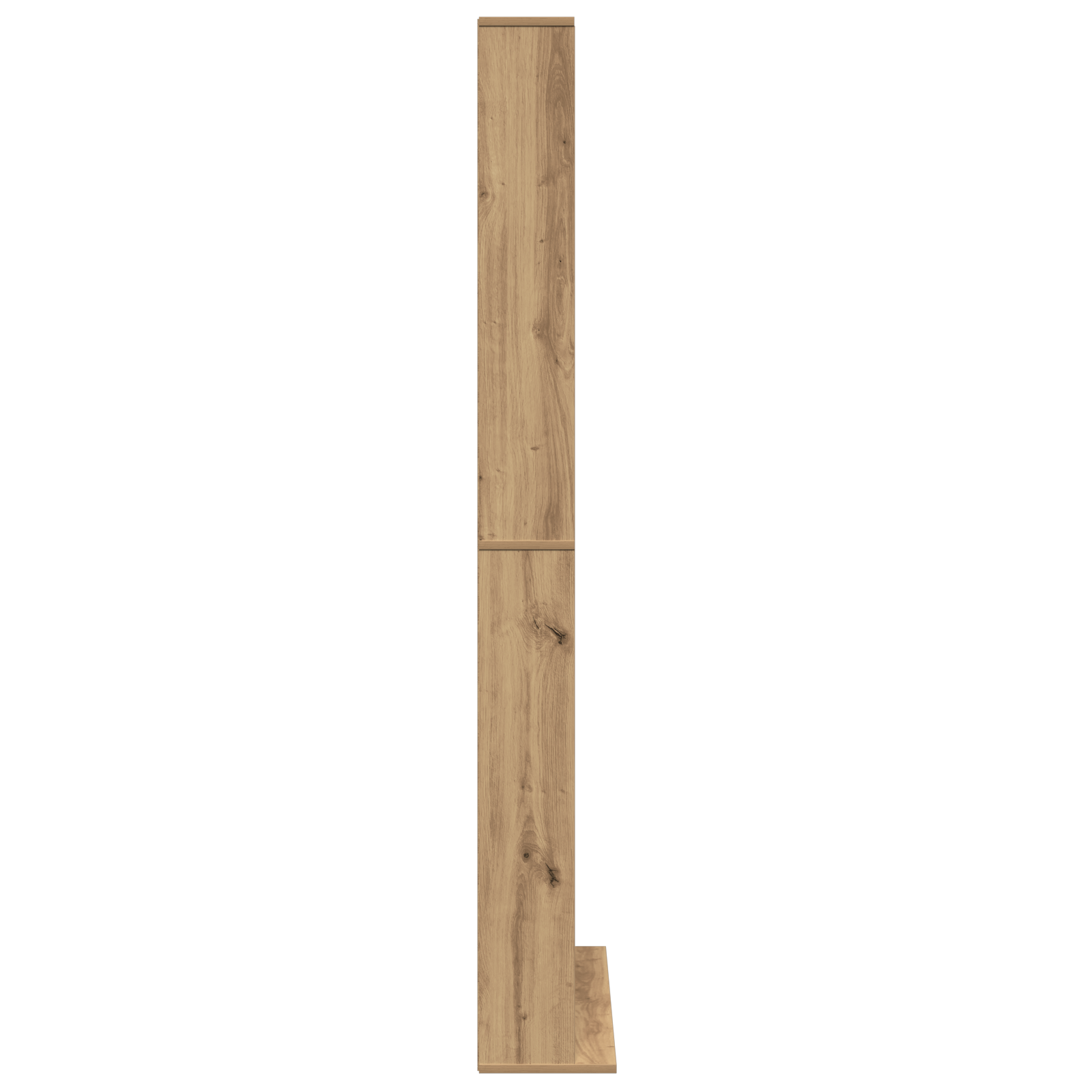 meuble CD en chêne artisanal - 101x23x177.5 cm en bois d'ingénierie XIOS