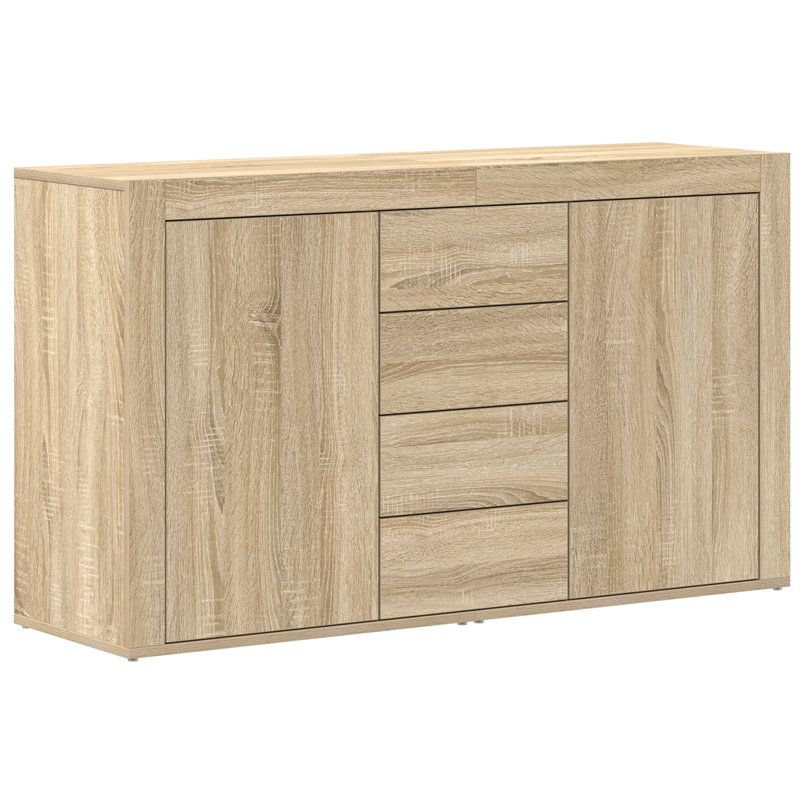 Buffet vidaXL Chêne de Sonoma Bois d'ingénierie 120 x 36 x 69 cm
