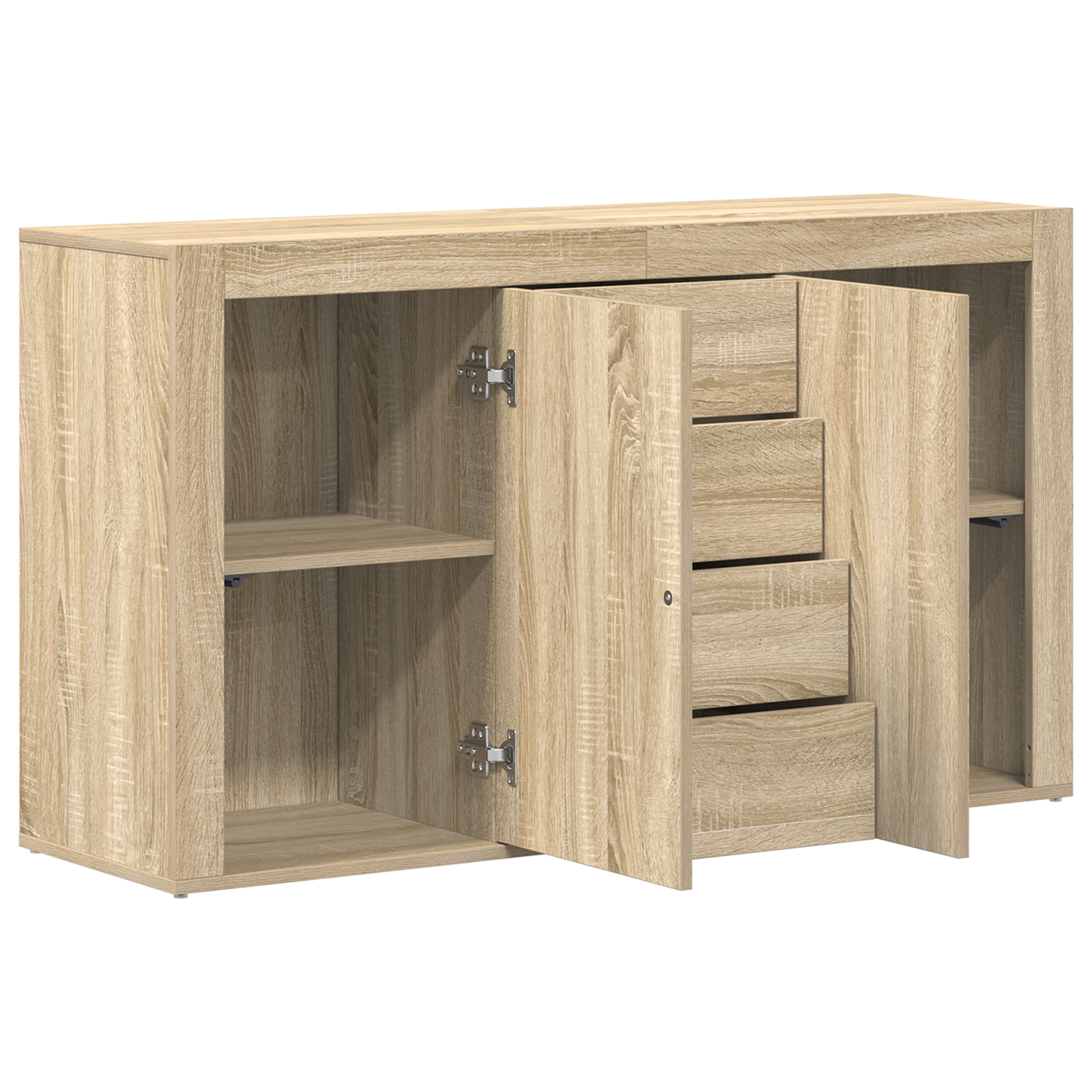 Buffet vidaXL Chêne de Sonoma Bois d'ingénierie 120 x 36 x 69 cm
