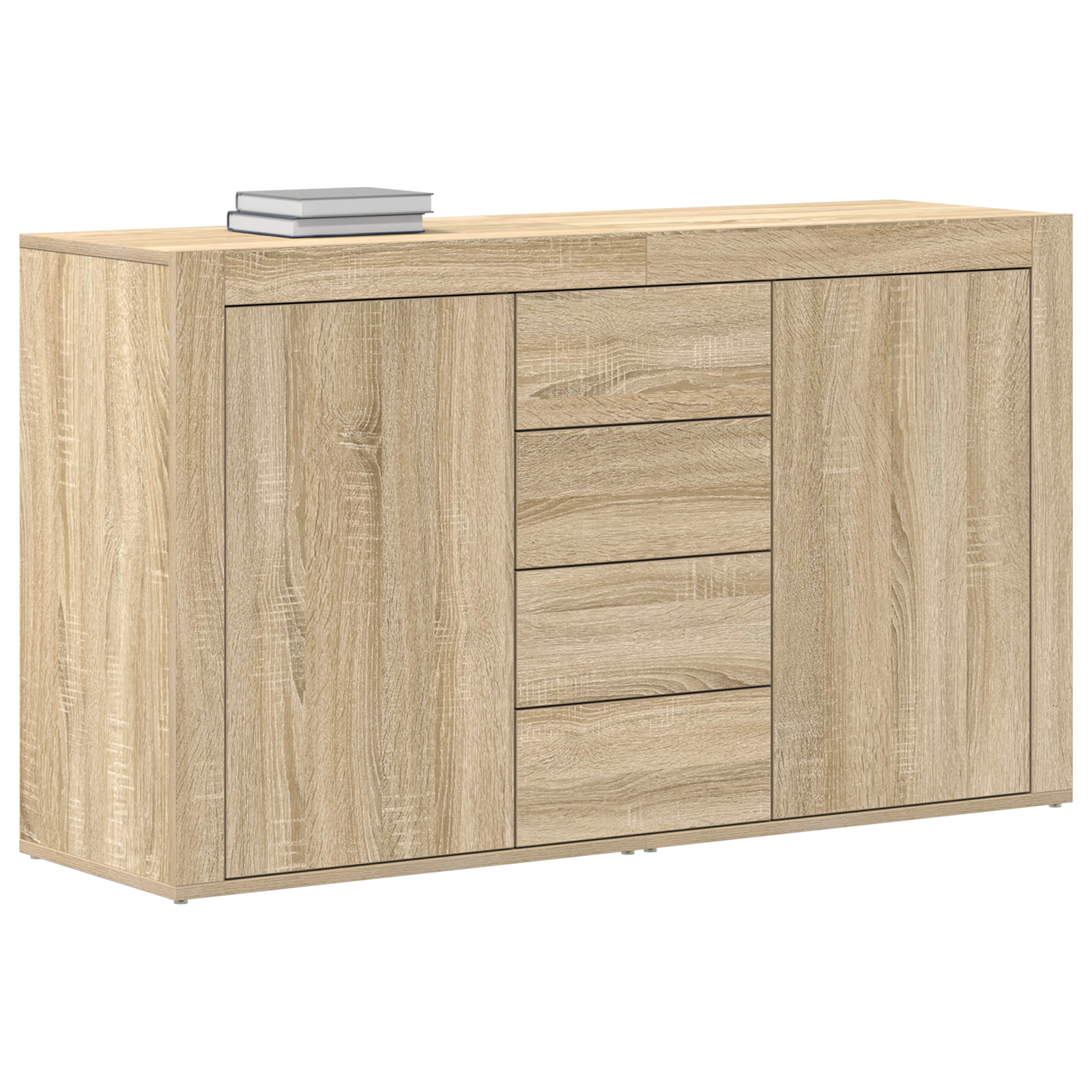 Buffet vidaXL Chêne de Sonoma Bois d'ingénierie 120 x 36 x 69 cm