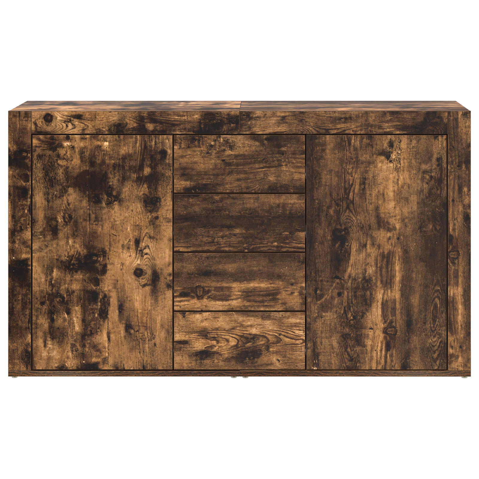 Buffet vidaXL Chêne fumé Bois d'ingénierie 120 x 36 x 69 cm Buffet