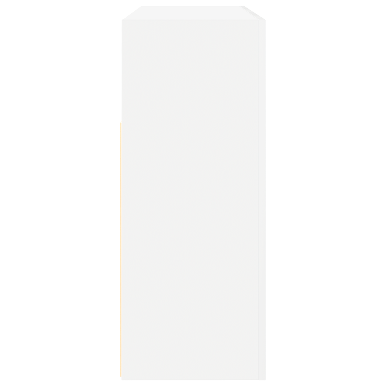 Buffet Blanc Blanc Bois d'ingénierie 116 x 30 x 75 cm Moderne