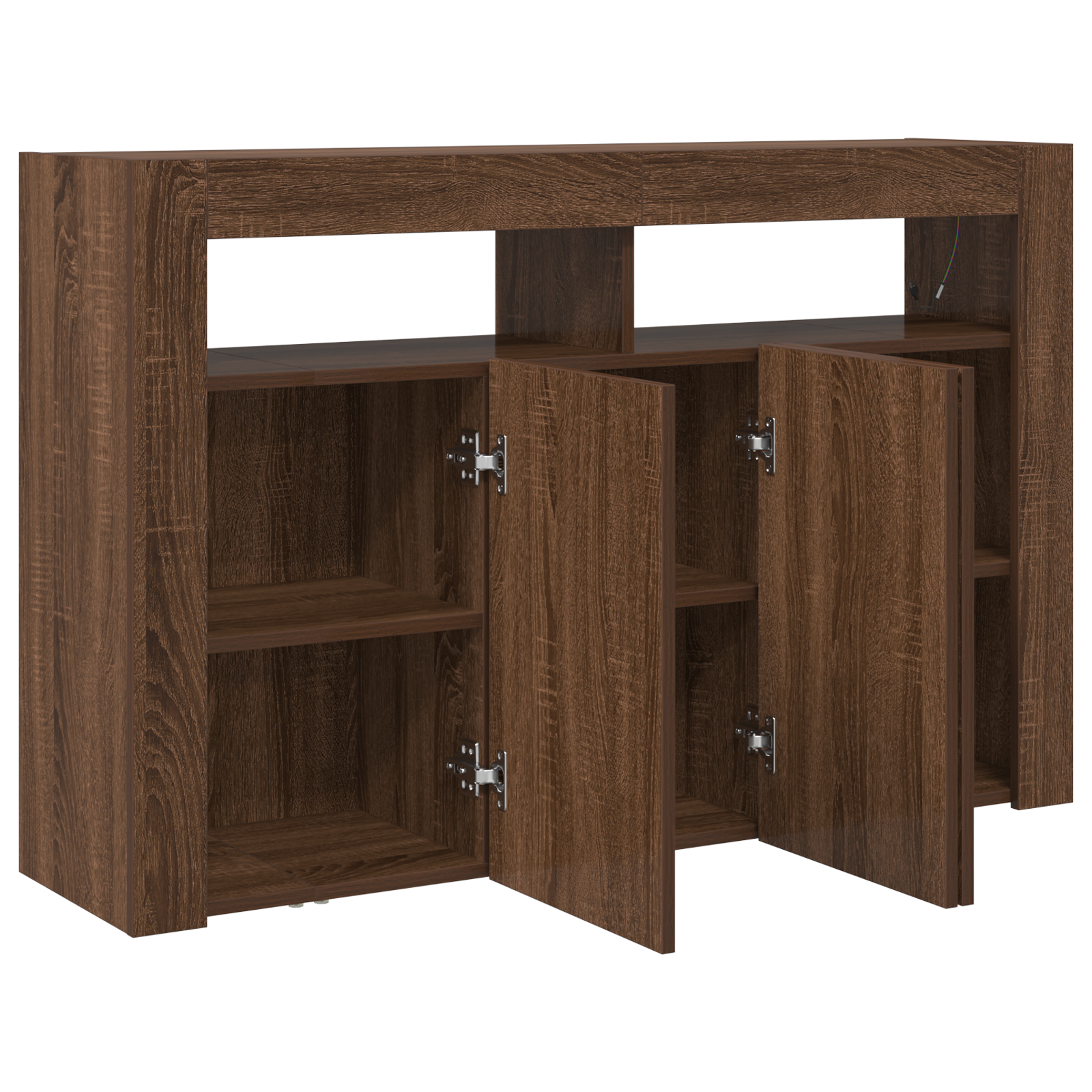 Buffet Chêne Brun Bois d'ingénierie 116 x 30 x 75 cm Buffet