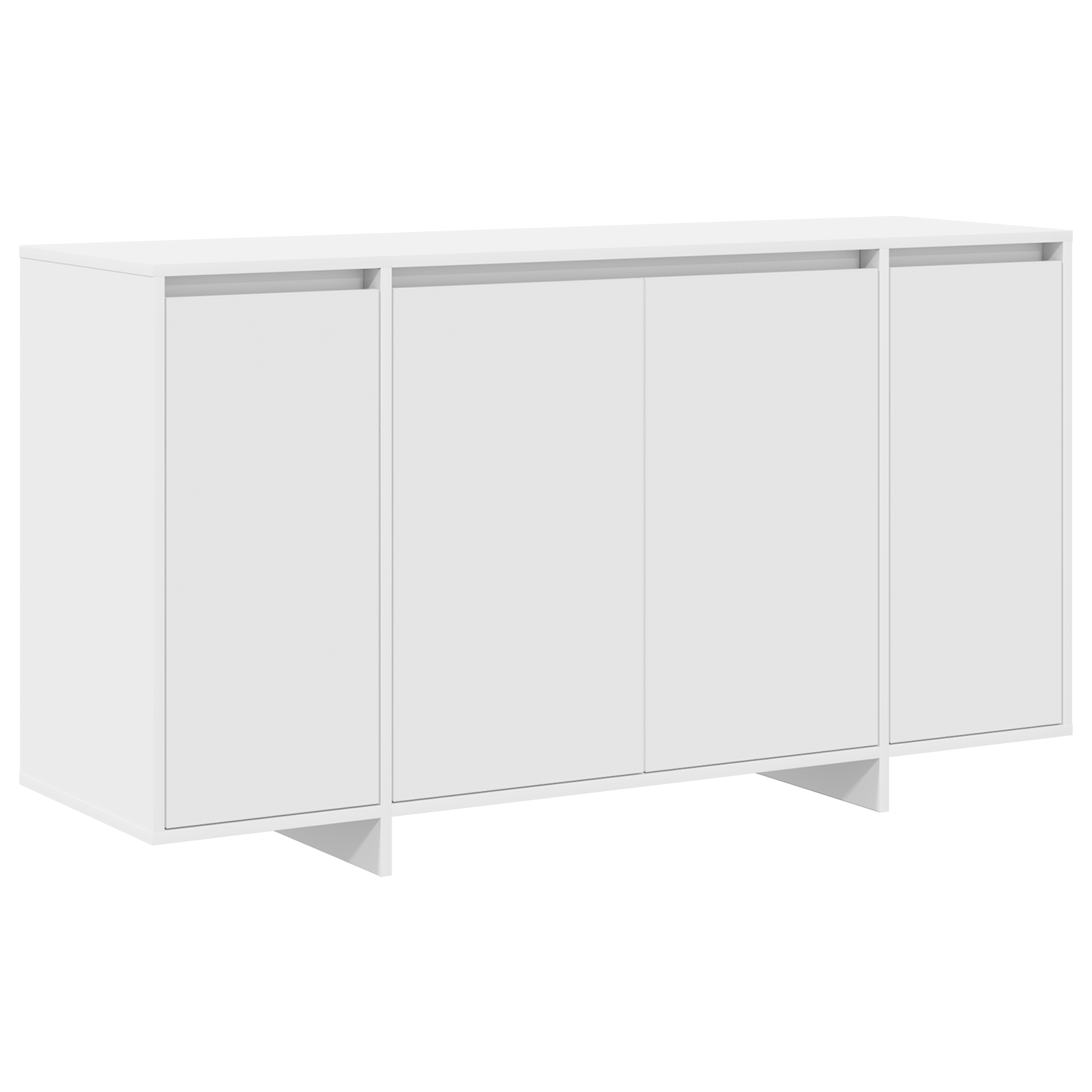 buffet blanc Blanc Bois 135 x 41 x 75 cm Buffet blanc