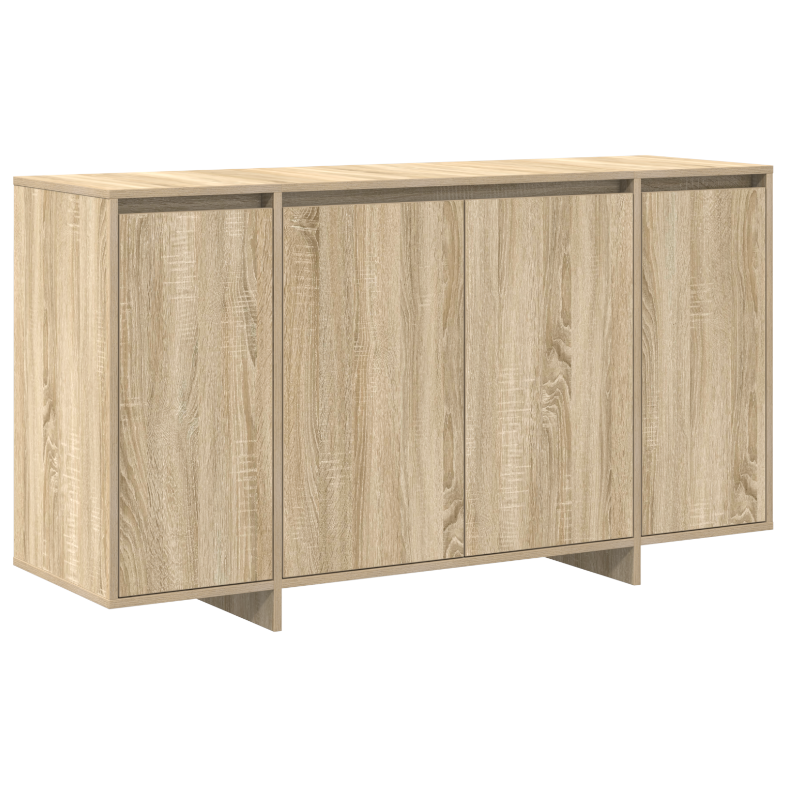 Buffet en chêne Chêne Sonoma Bois d'ingénierie 135 x 41 x 75 cm