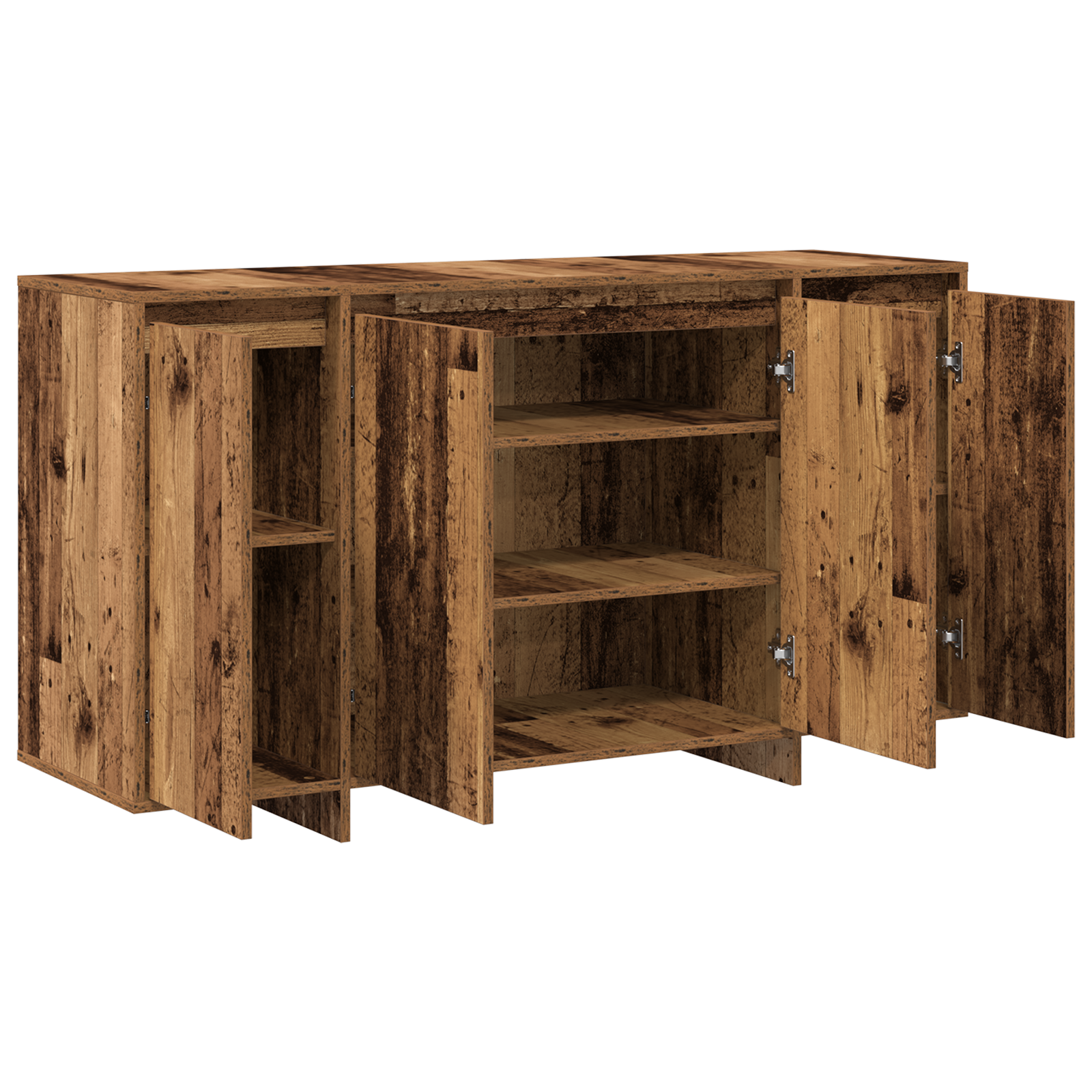 Buffet en Bois Ancien Bois ancien Bois massif récupéré