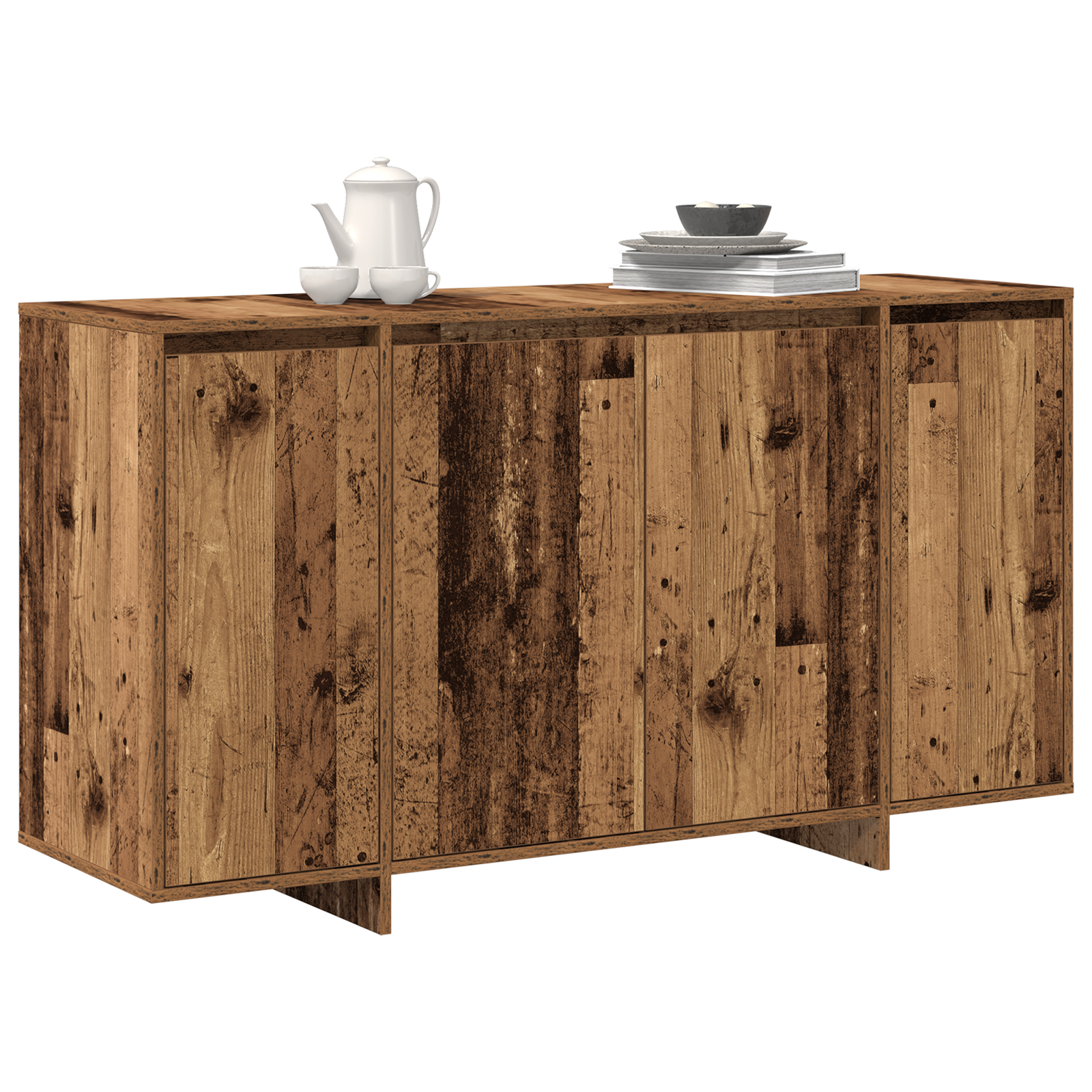 Buffet en Bois Ancien Bois ancien Bois massif récupéré