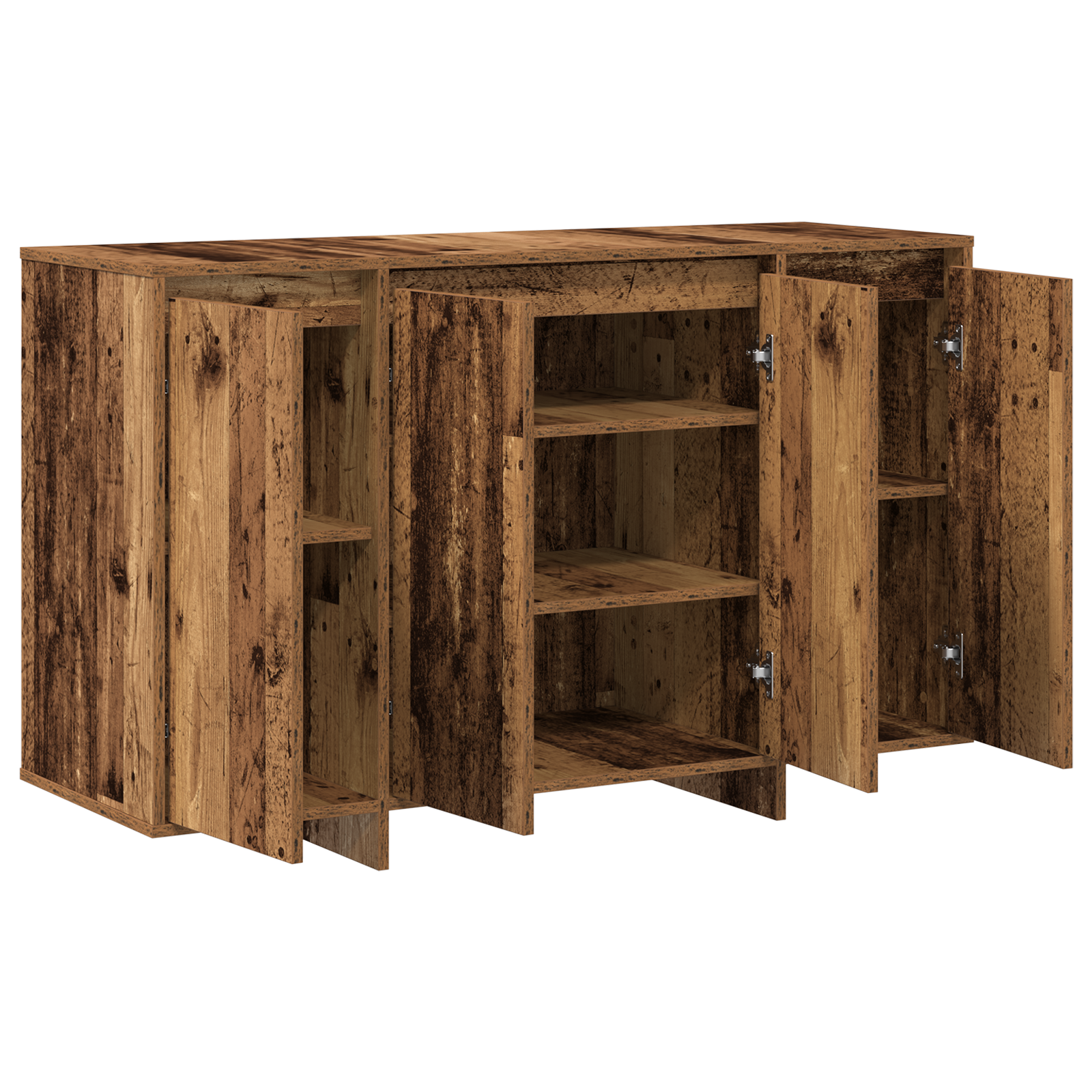 Buffet marron Bois ancien Bois 120 x 41 x 75 cm Buffet