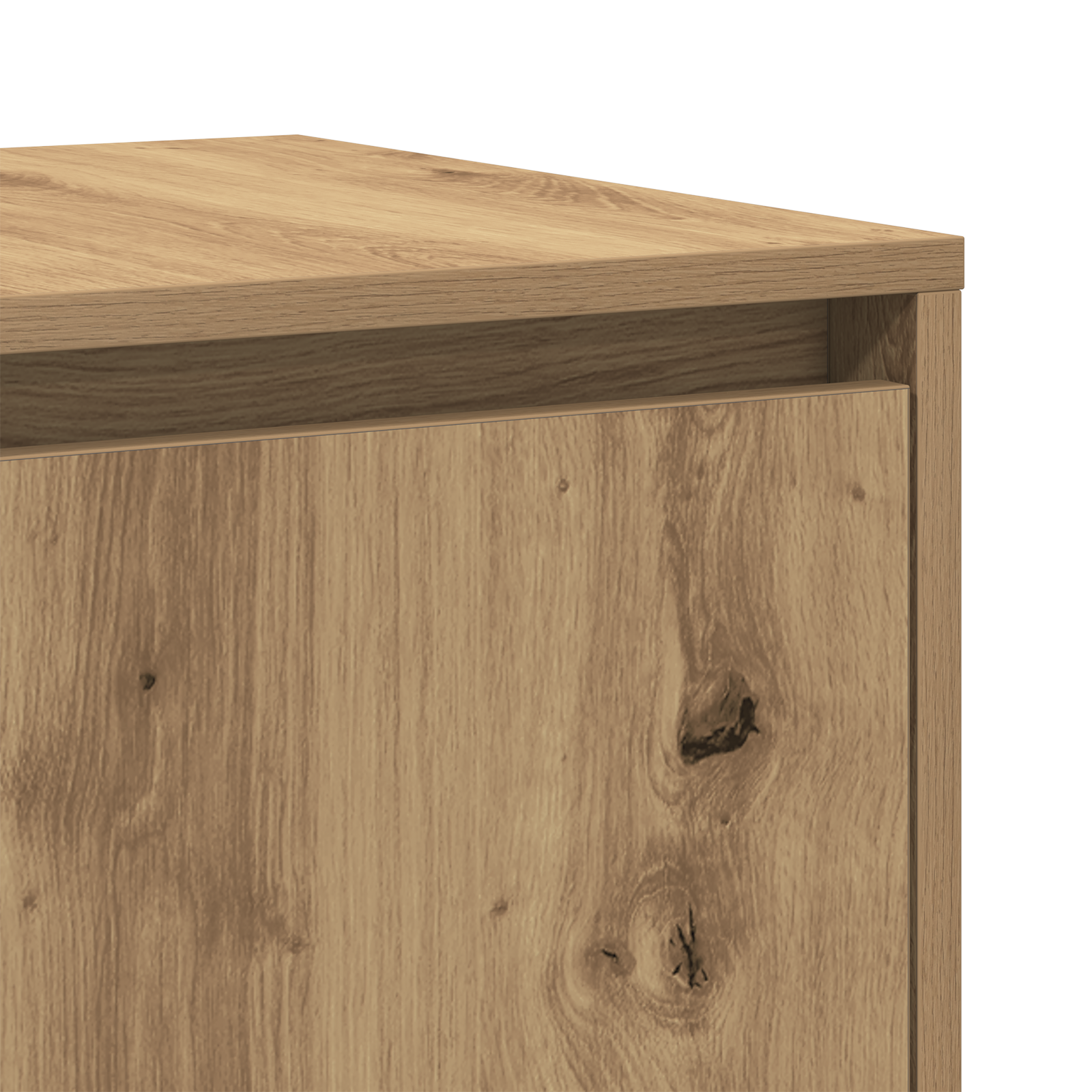 Buffet en chêne Fait main bois d'ingénierie 120 x 41 x 75 cm