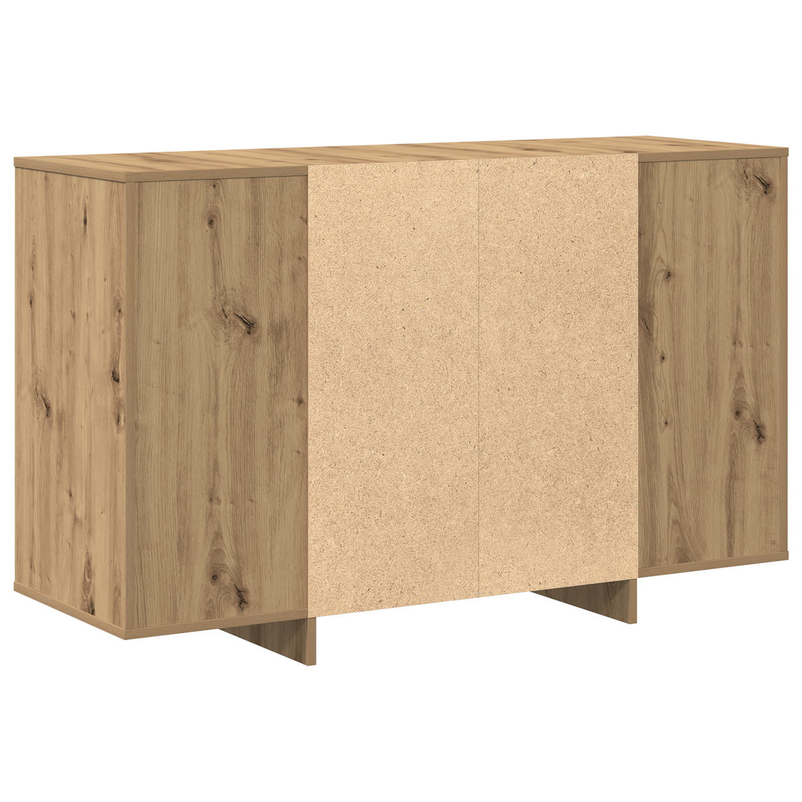 Buffet en chêne Fait main bois d'ingénierie 120 x 41 x 75 cm