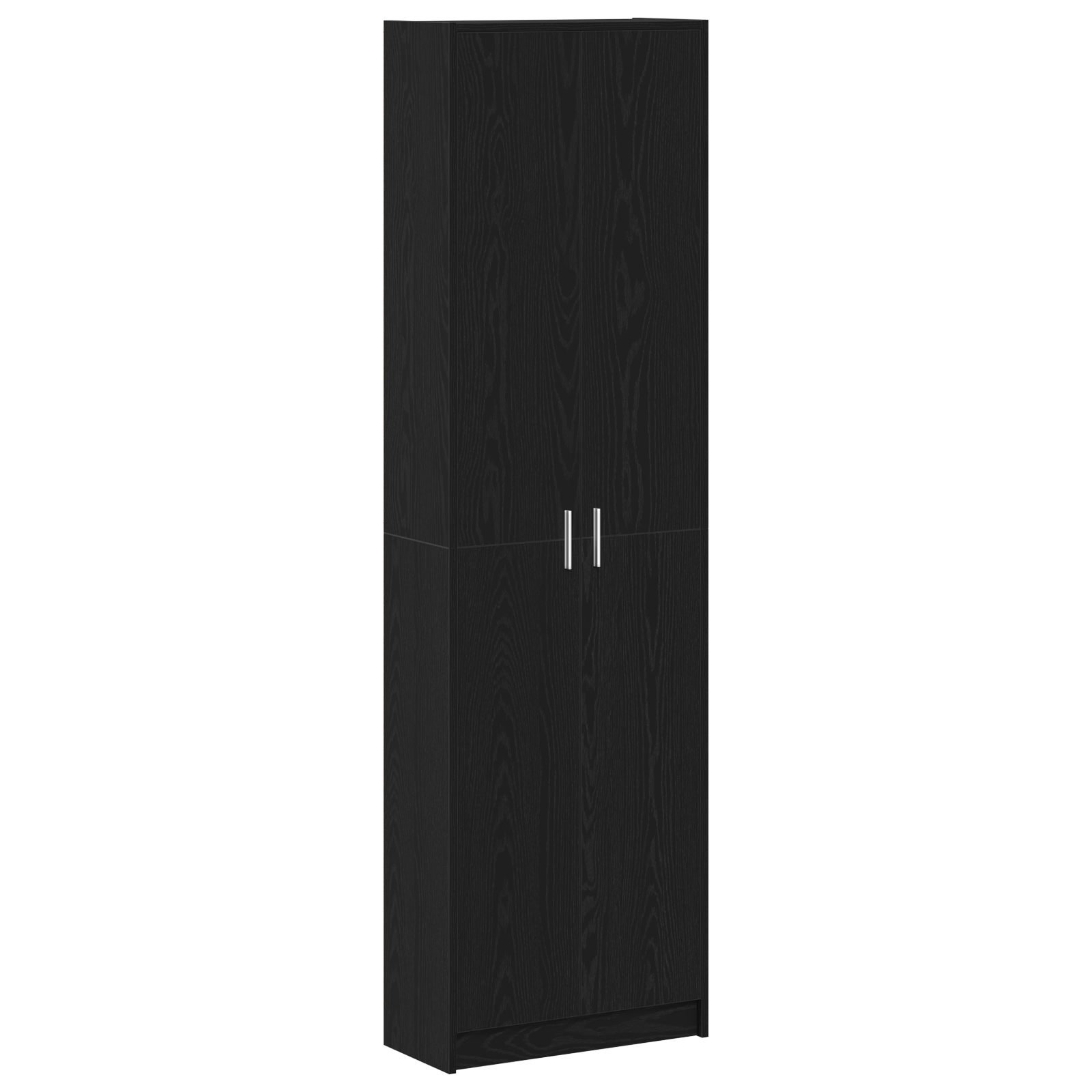 Armoire en Chêne Noir 55x25x189 cm Bois d'Ingénierie Armoires vidaXL