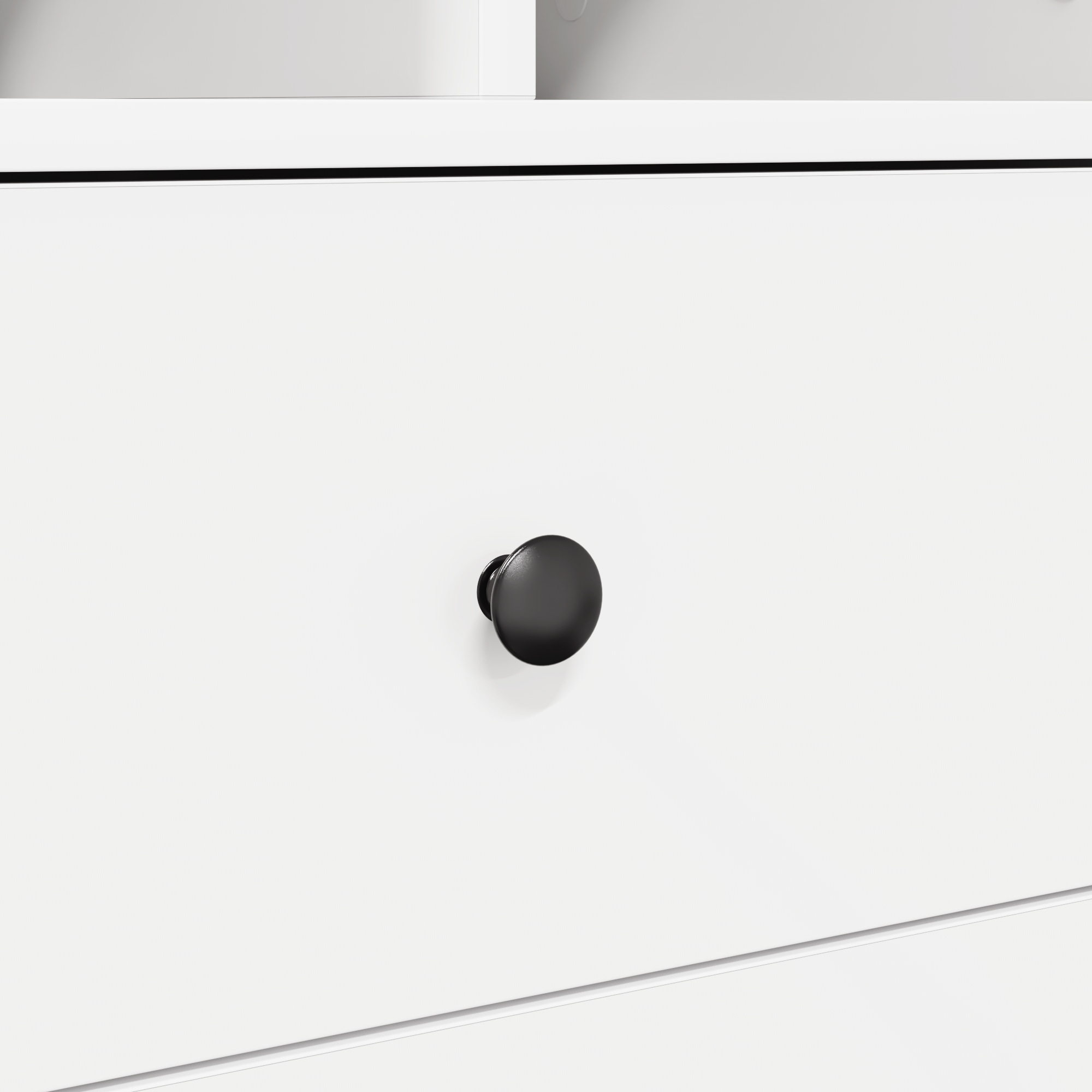 Bureau avec tiroir avec étagère avec stockage 2 pcs Blanc - XIOS