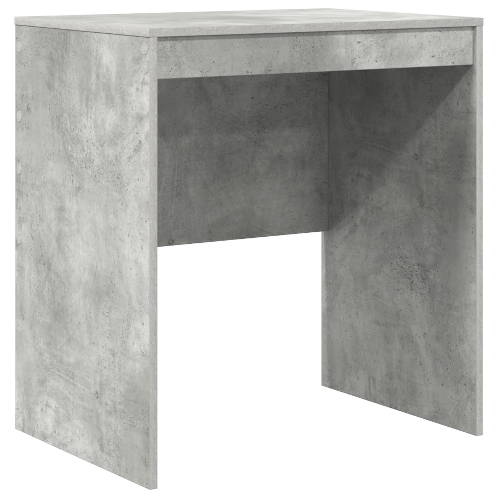 Bureau avec tiroir avec étagère avec stockage 2 pcs Gris béton - XIOS