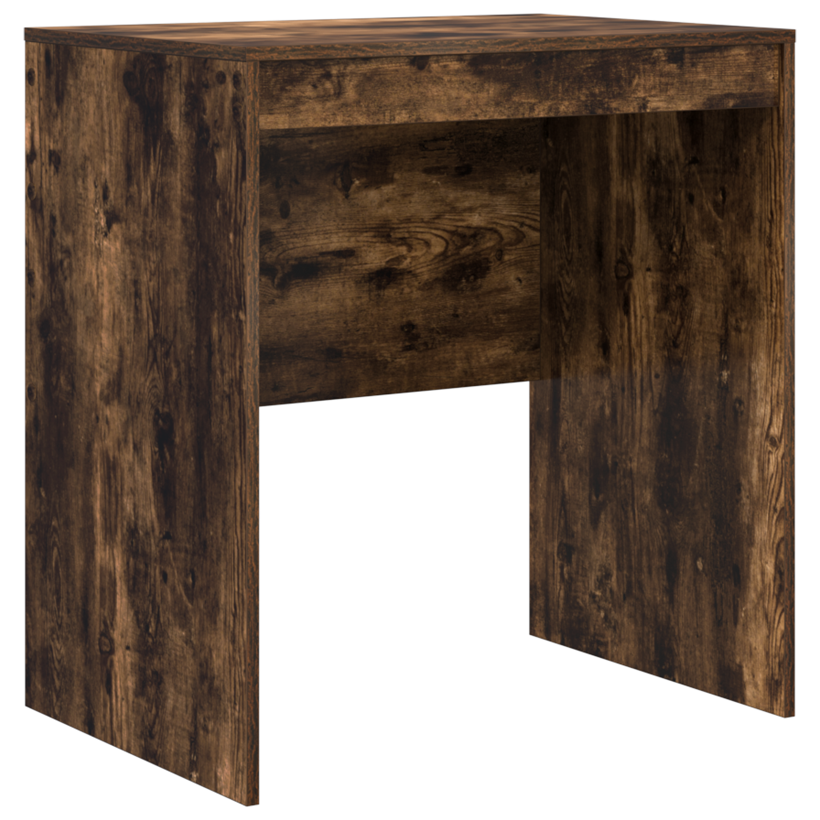 Bureau avec tiroir avec étagère avec stockage 2 pcs Chêne fumé - XIOS