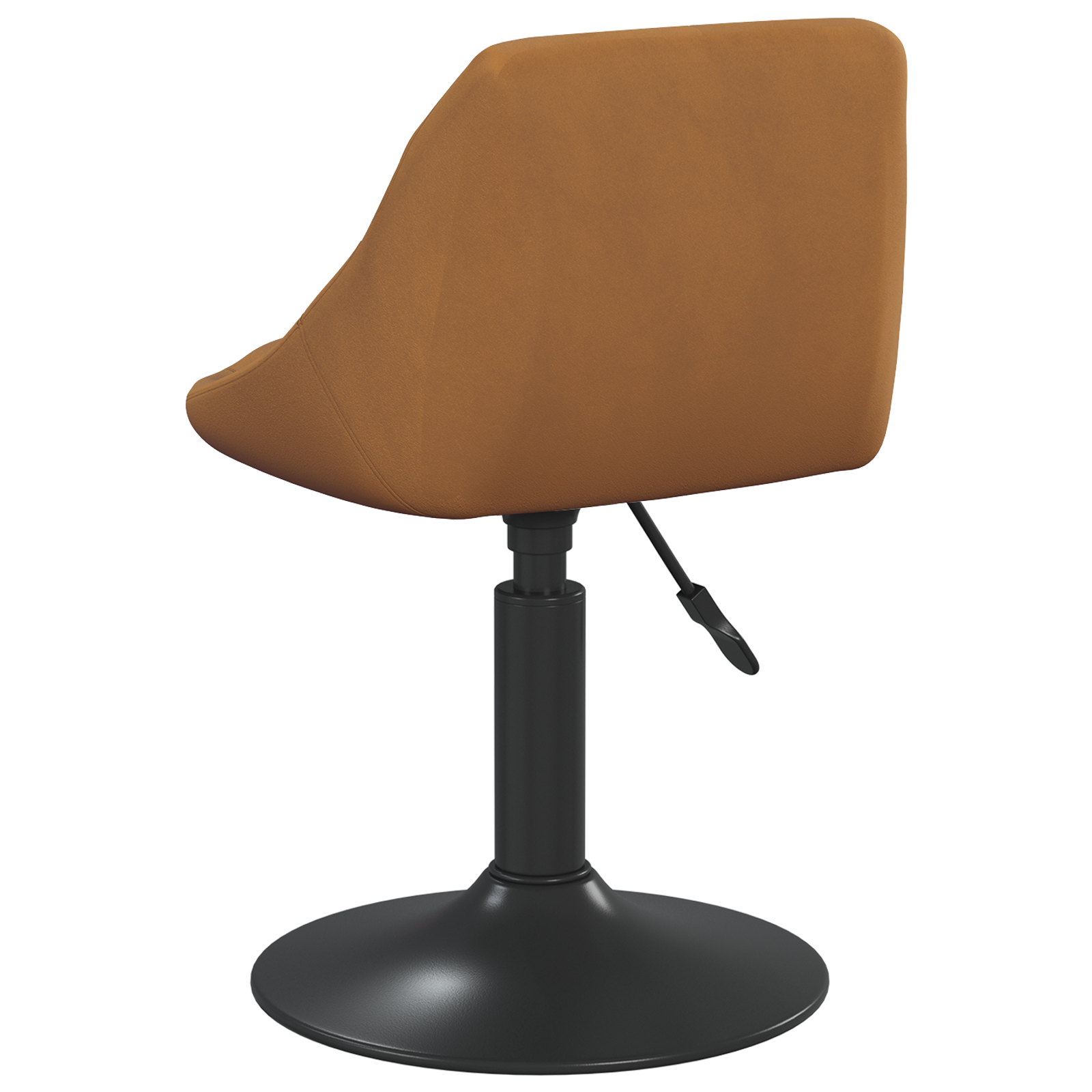 Chaises de salle à manger pivotantes Géométrique 2 pcs Marron - XIOS