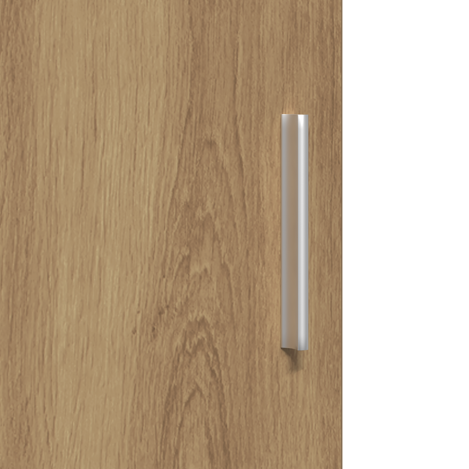 Buffet haut en chêne artisanal 40x42,5x185 cm en bois d'ingénierie