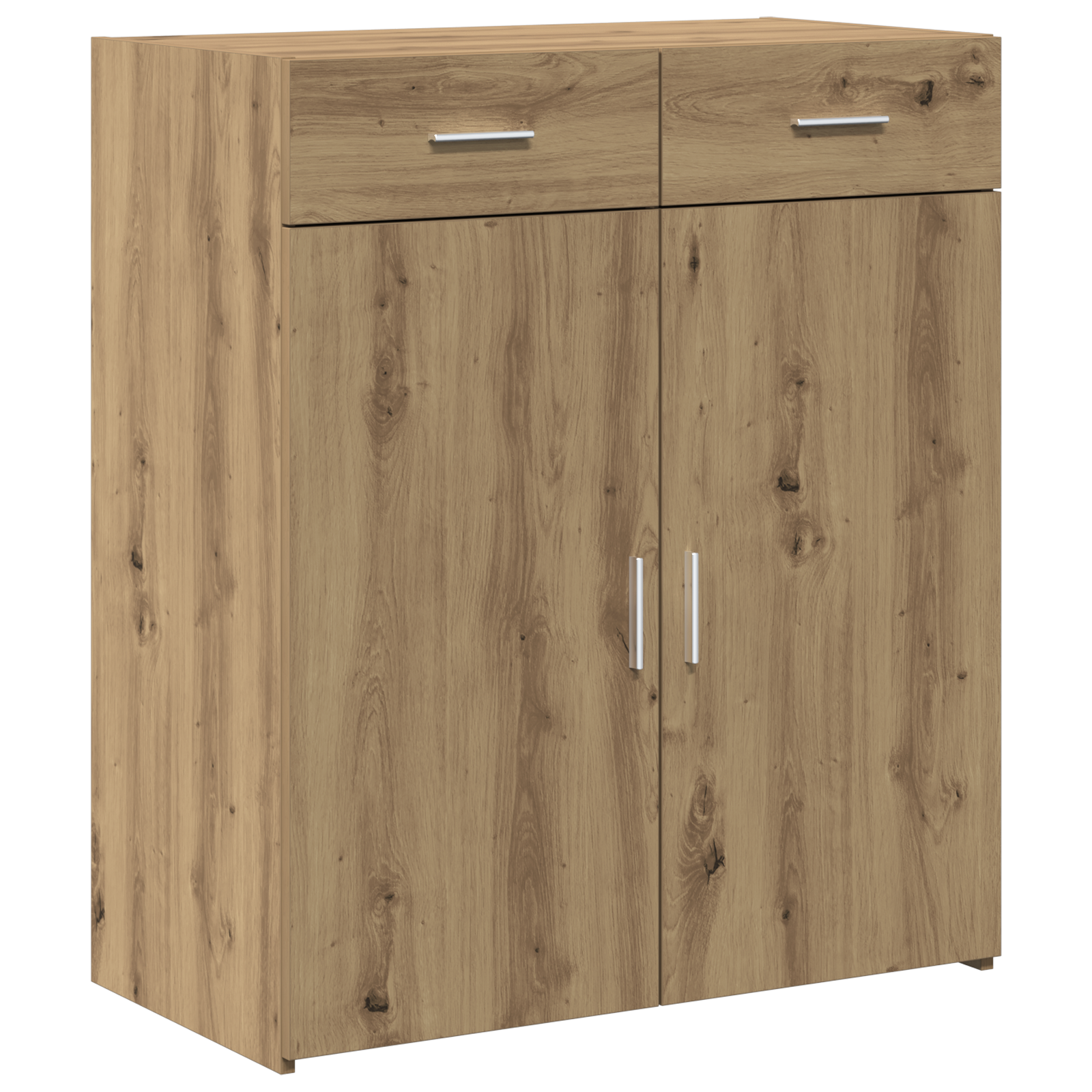 Meuble de rangement Chêne 80x42,5x93,5 cm Bois d'ingénierie