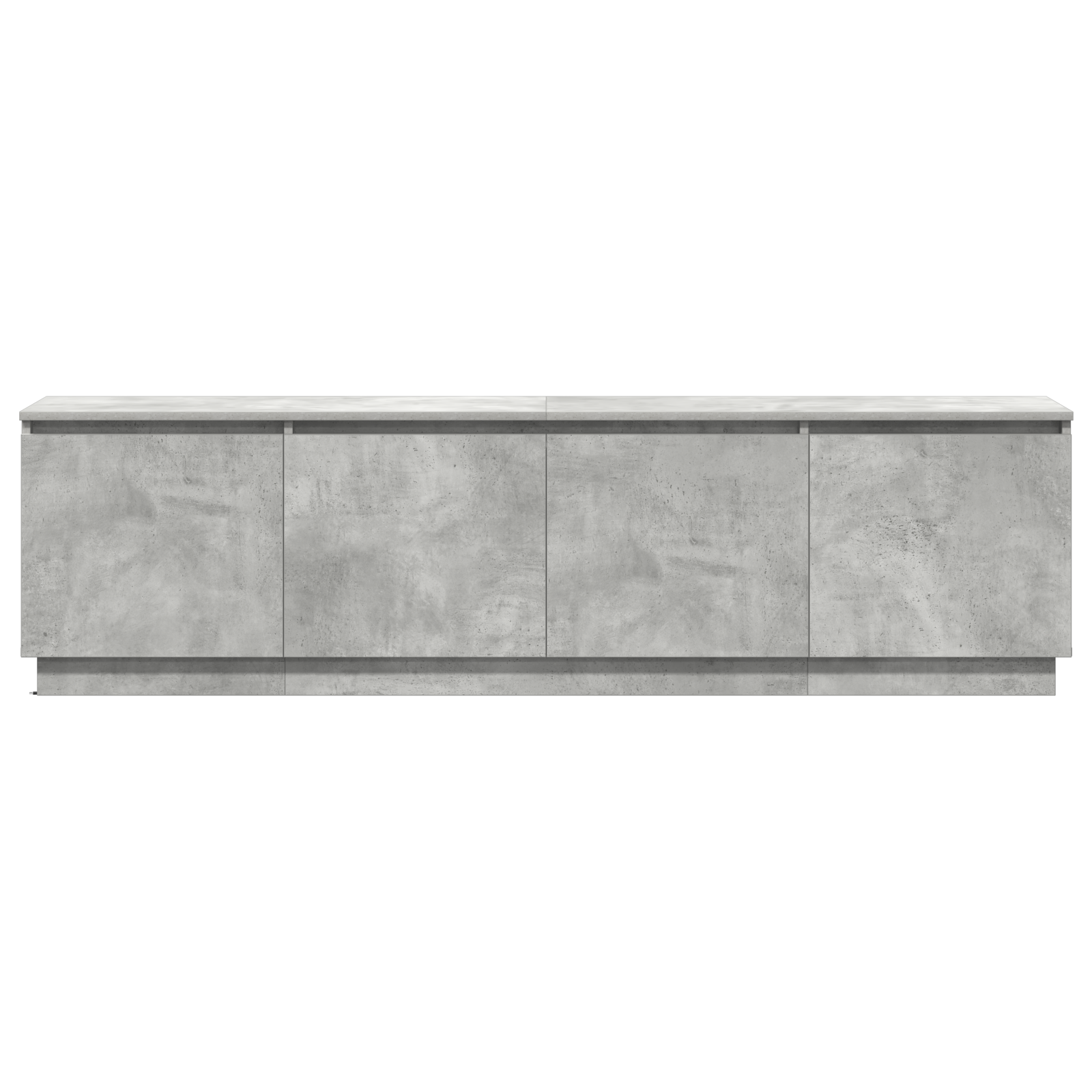 Meuble TV Gris béton 180 x 38 x 49 cm Bois d'ingénierie - XIOS