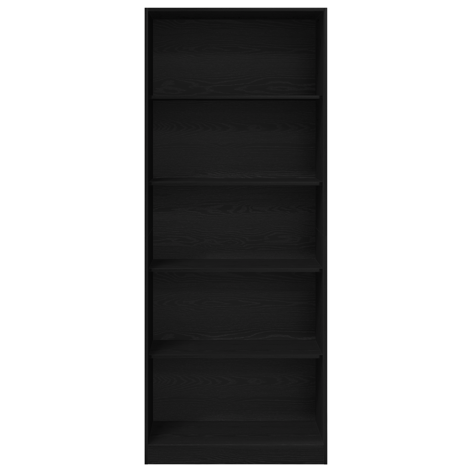 Armoire Chêne Noir 80 x 50 x 200 cm - Bois Solide