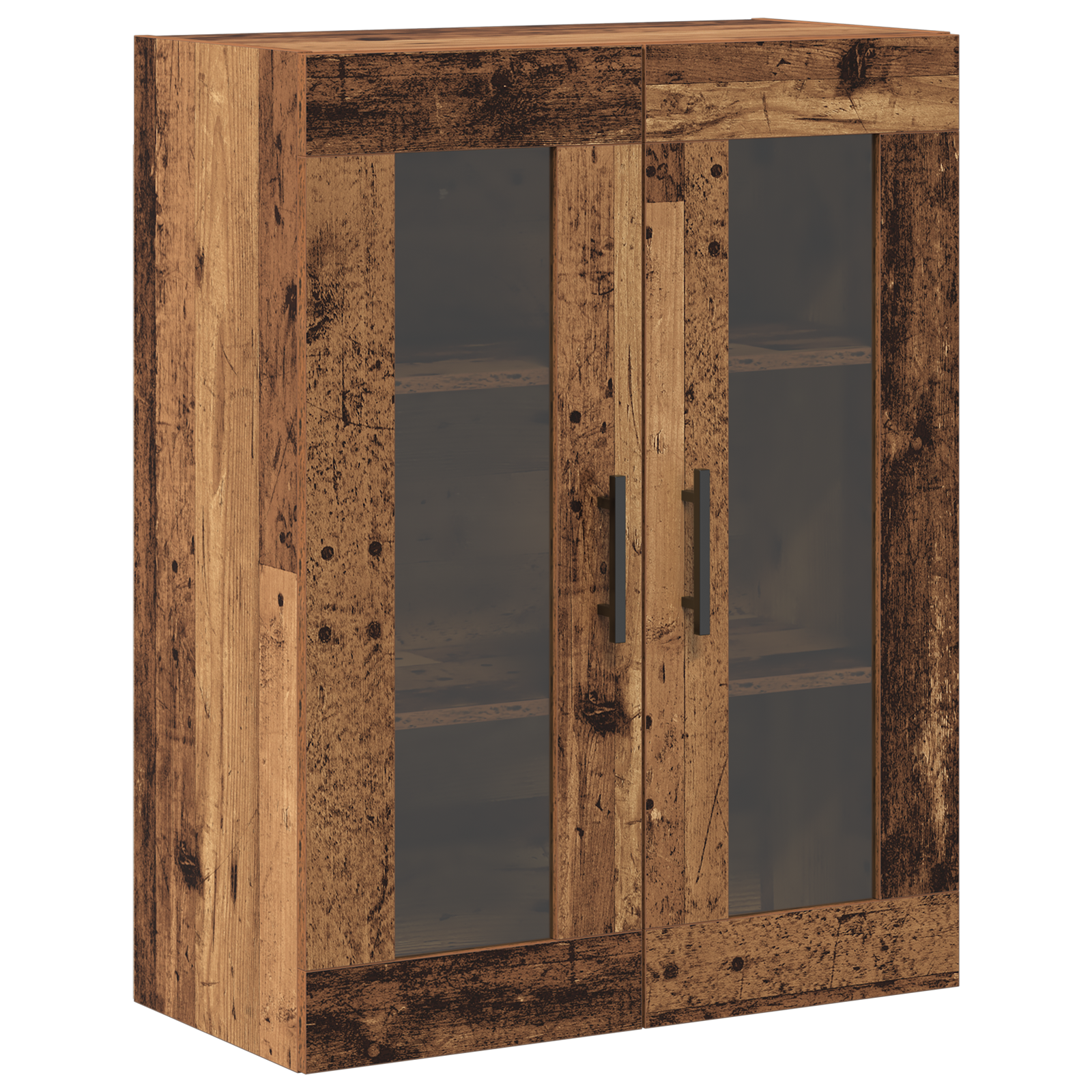 Set de meubles muraux 2 pcs Bois Ancien 69,5x34x90 cm