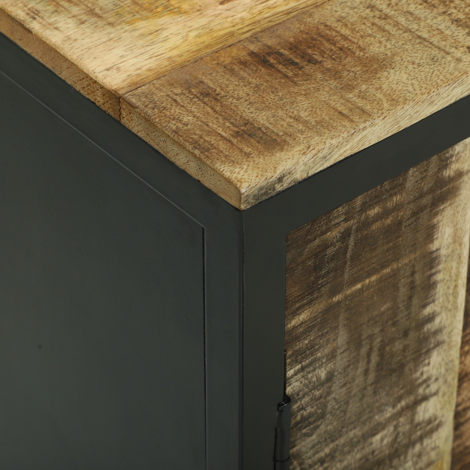 buffet 70x35x70 cm Bois massif brut de mangue