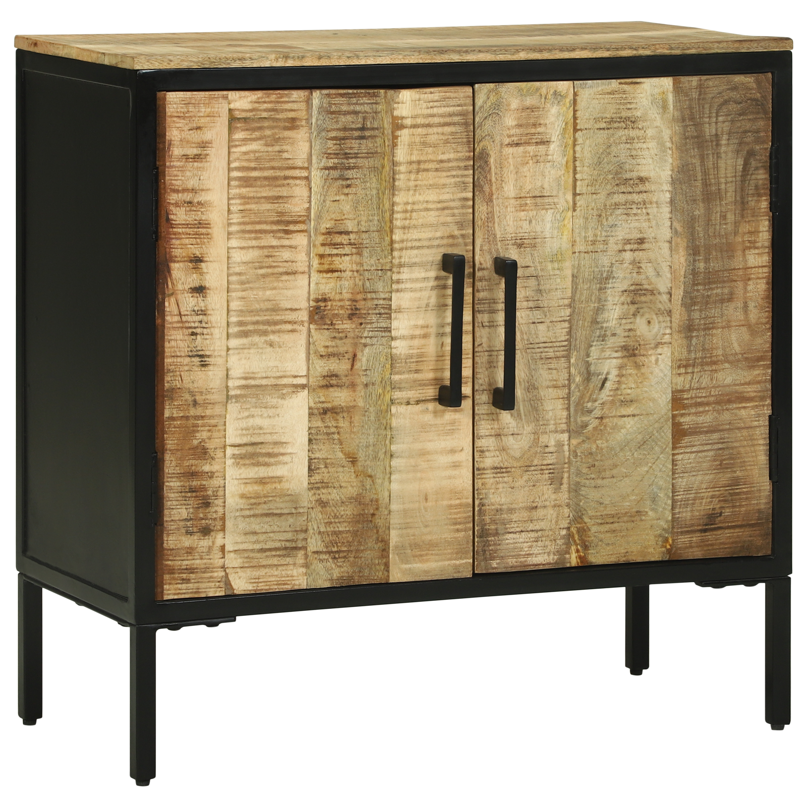 buffet 70x35x70 cm Bois massif brut de mangue
