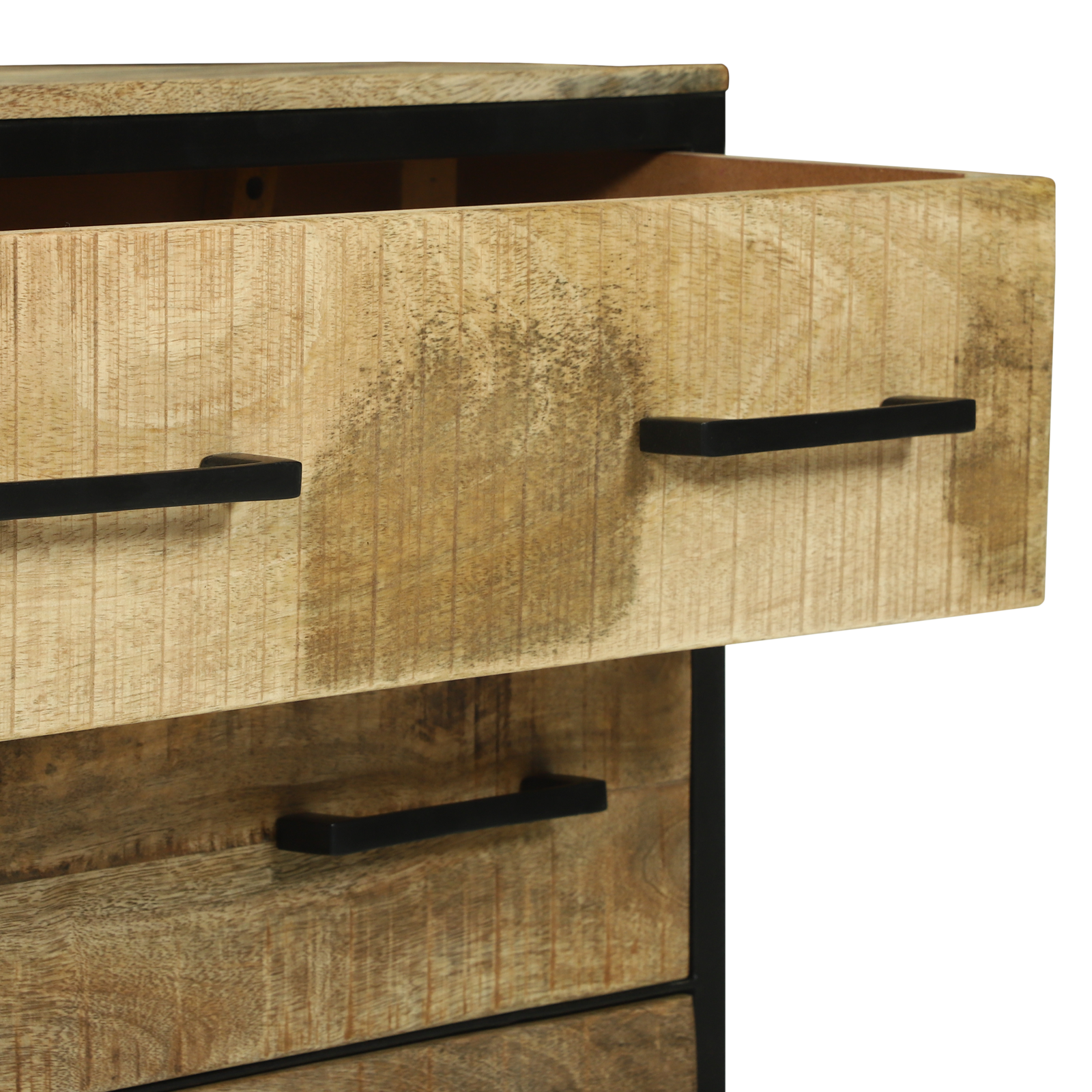 buffet 70x35x70 cm en bois massif de mangue