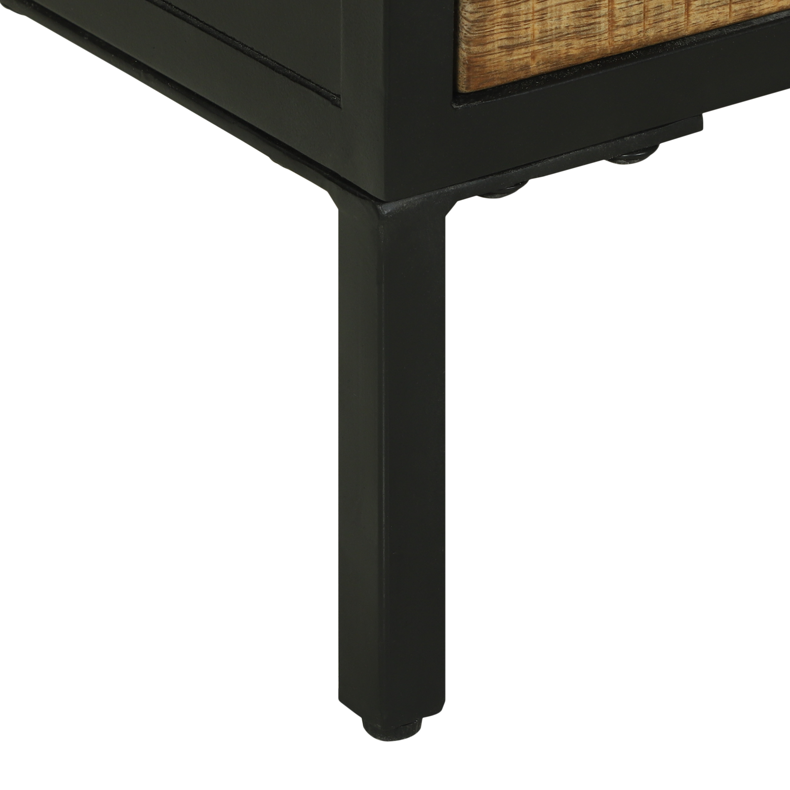 buffet 70x35x70 cm en bois massif de mangue