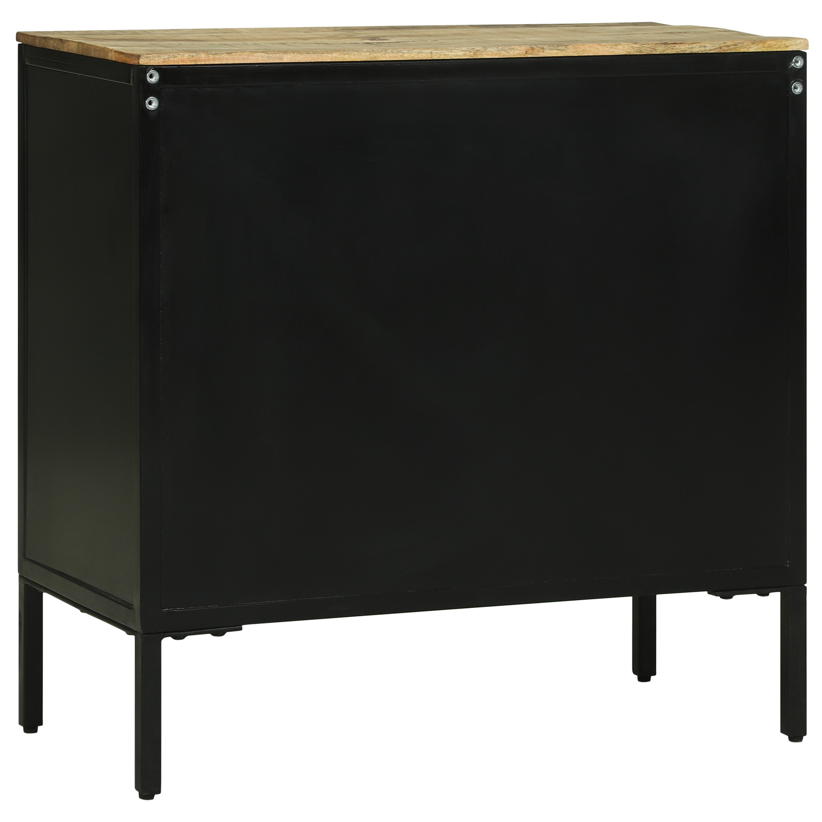 buffet 70x35x70 cm en bois massif de mangue