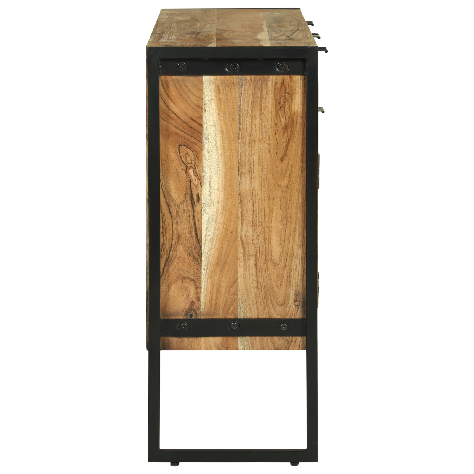 Buffet 100x30x75 cm Bois Massif d'Acacia