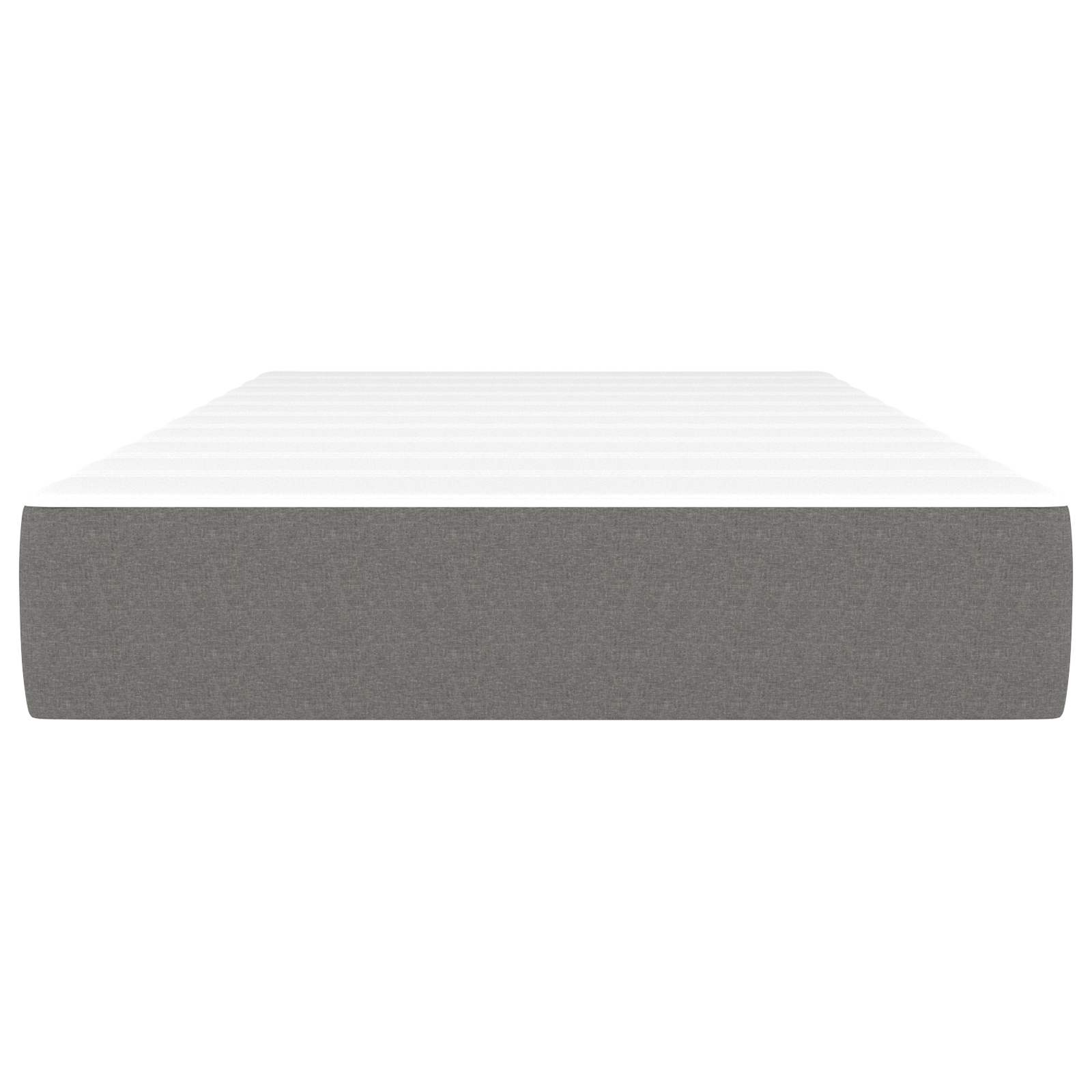 Matelas de lit à ressorts ensachés gris foncé 120x190x20 cm - XIOS
