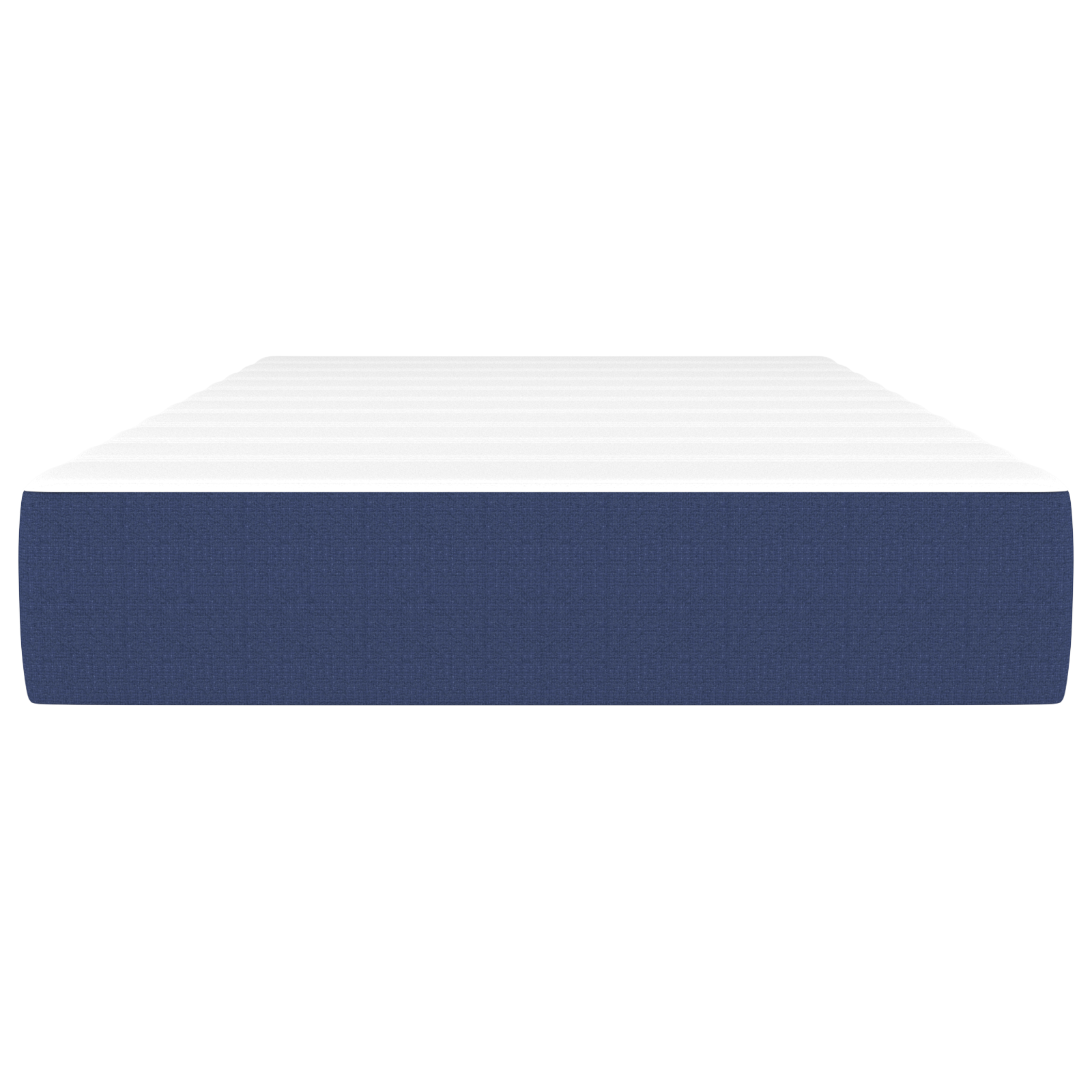 Matelas de lit à ressorts ensachés bleu 120x190x20 cm Tissu - XIOS