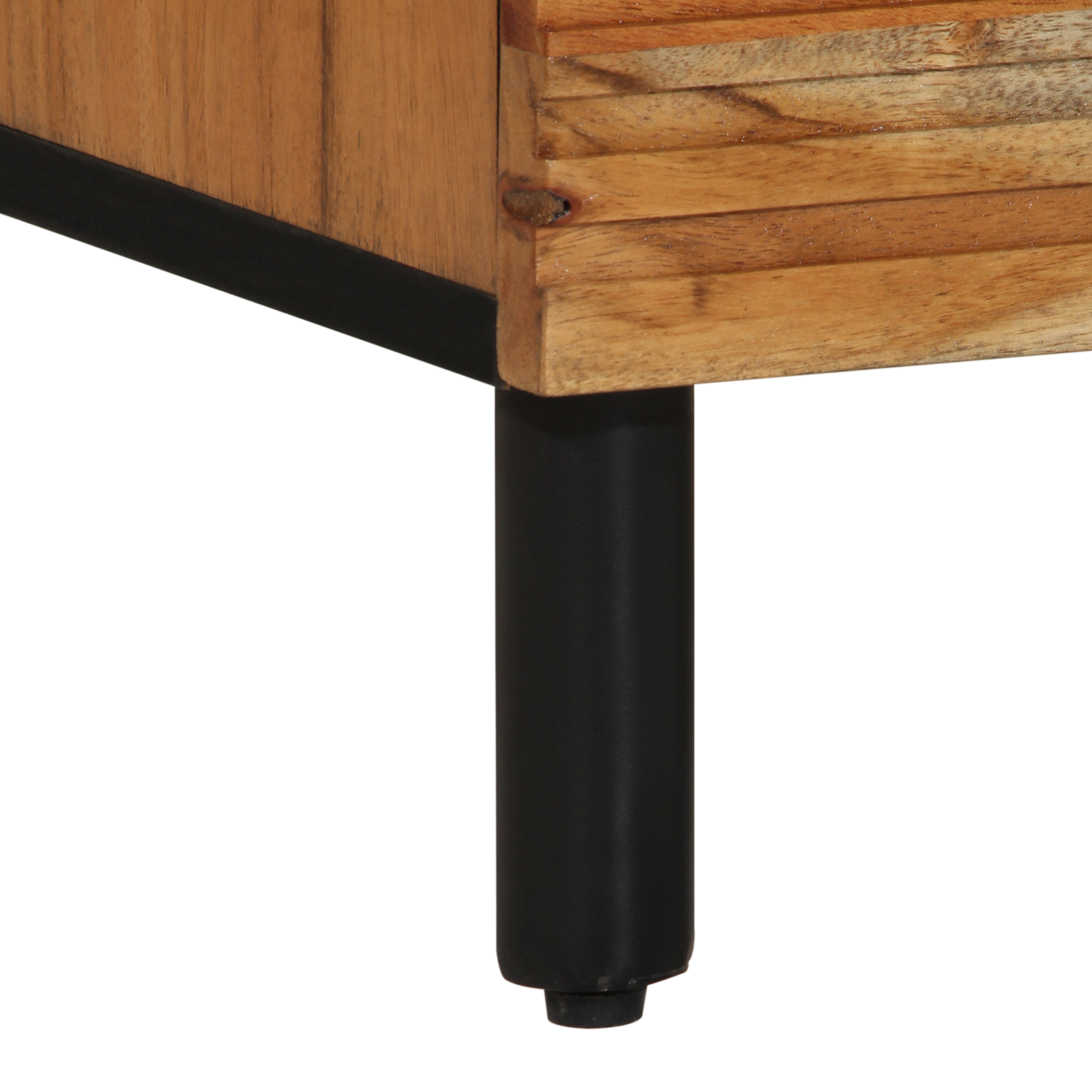 Buffet vidaXL 80x33x75 cm en bois massif d'acacia