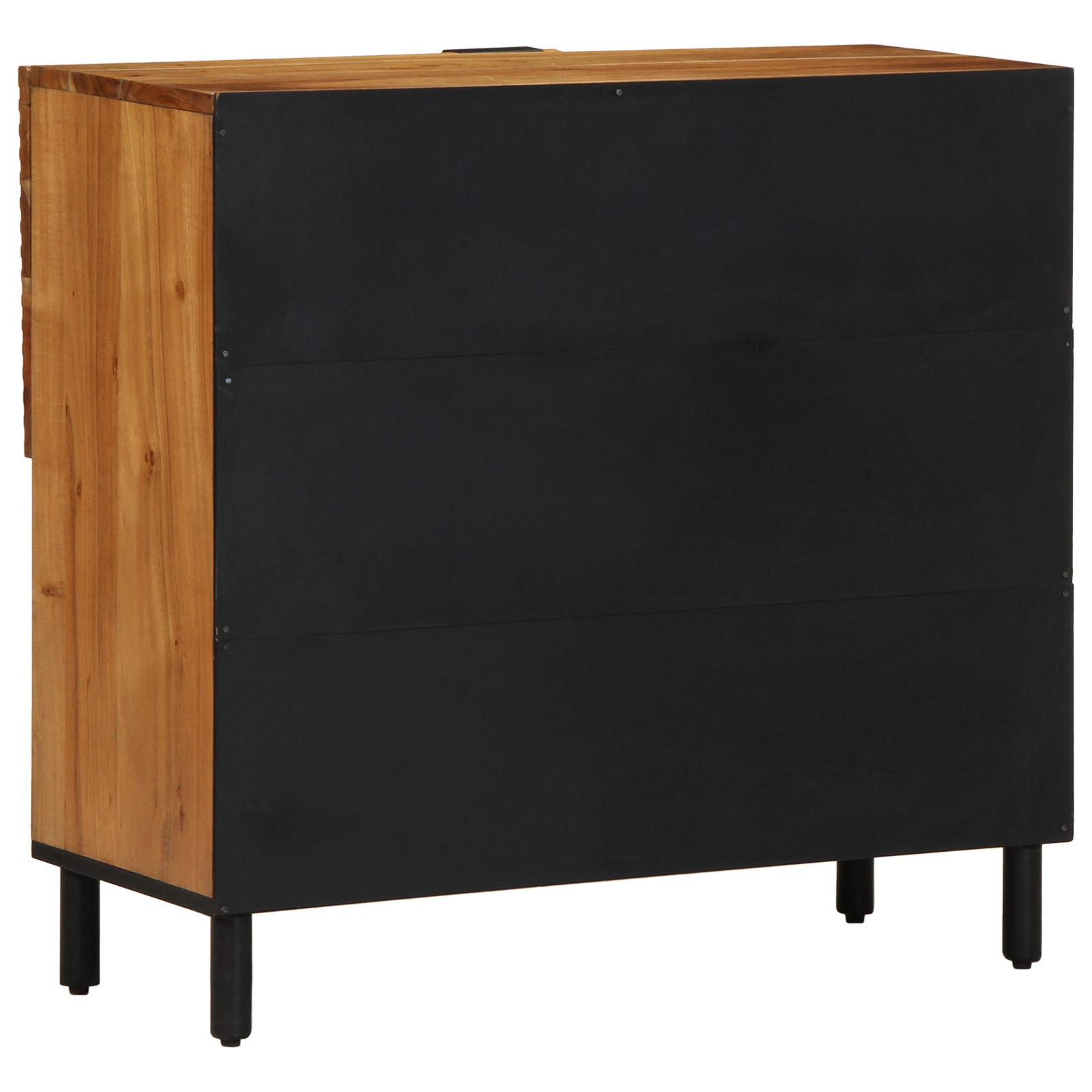 Buffet vidaXL 80x33x75 cm en bois massif d'acacia