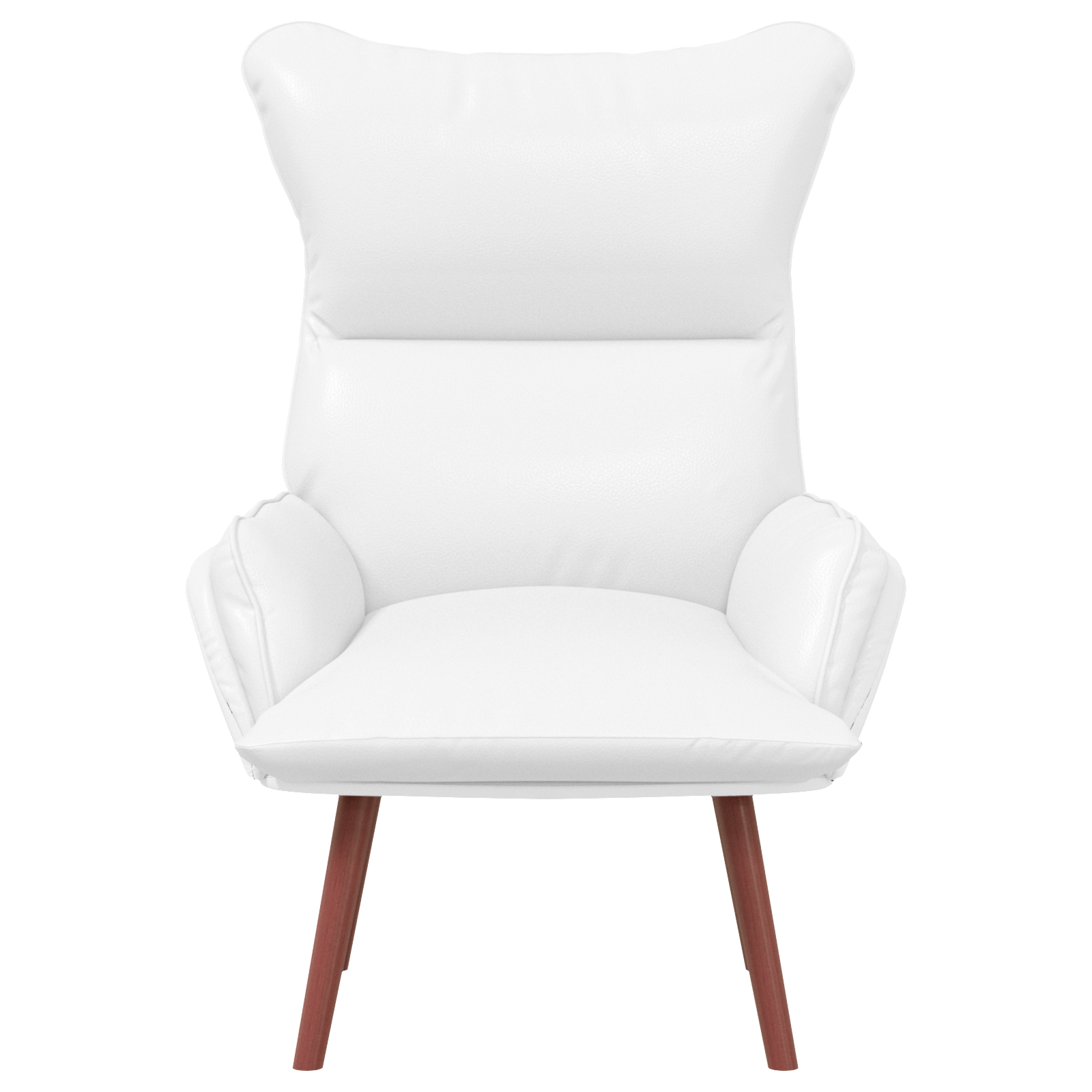 Fauteuil relaxant vidaXL en faux cuir blanc