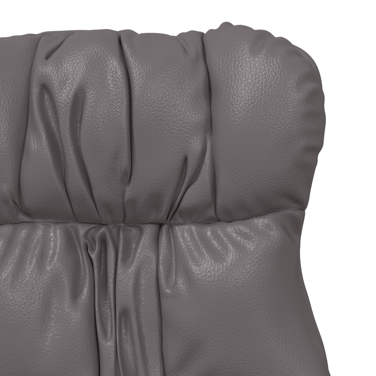 Fauteuil Relaxant vidaXL en Similicuir Gris
